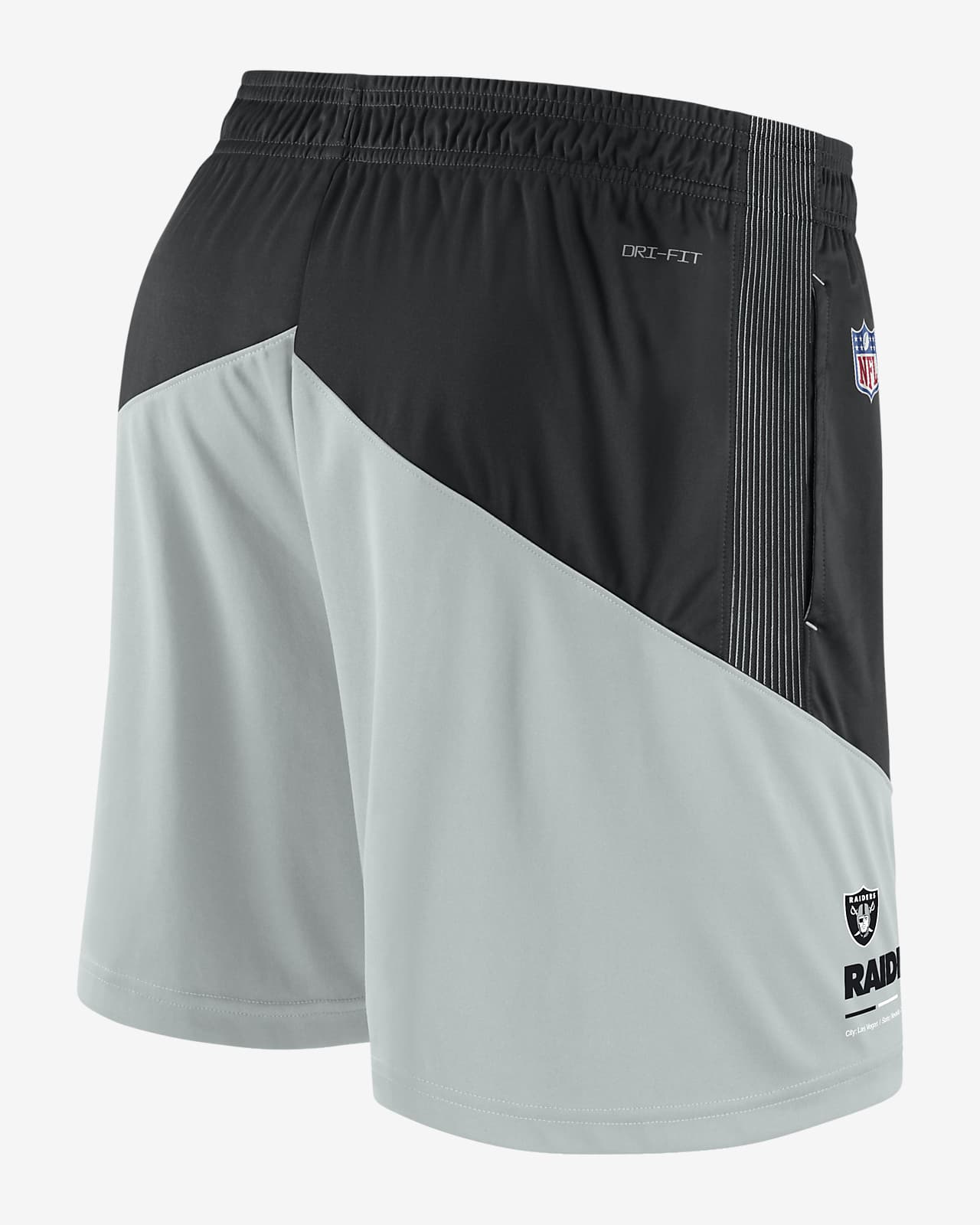 Nike Therma Athletic Stack (NFL Las Vegas Raiders) Men's Pullover Hoodie.