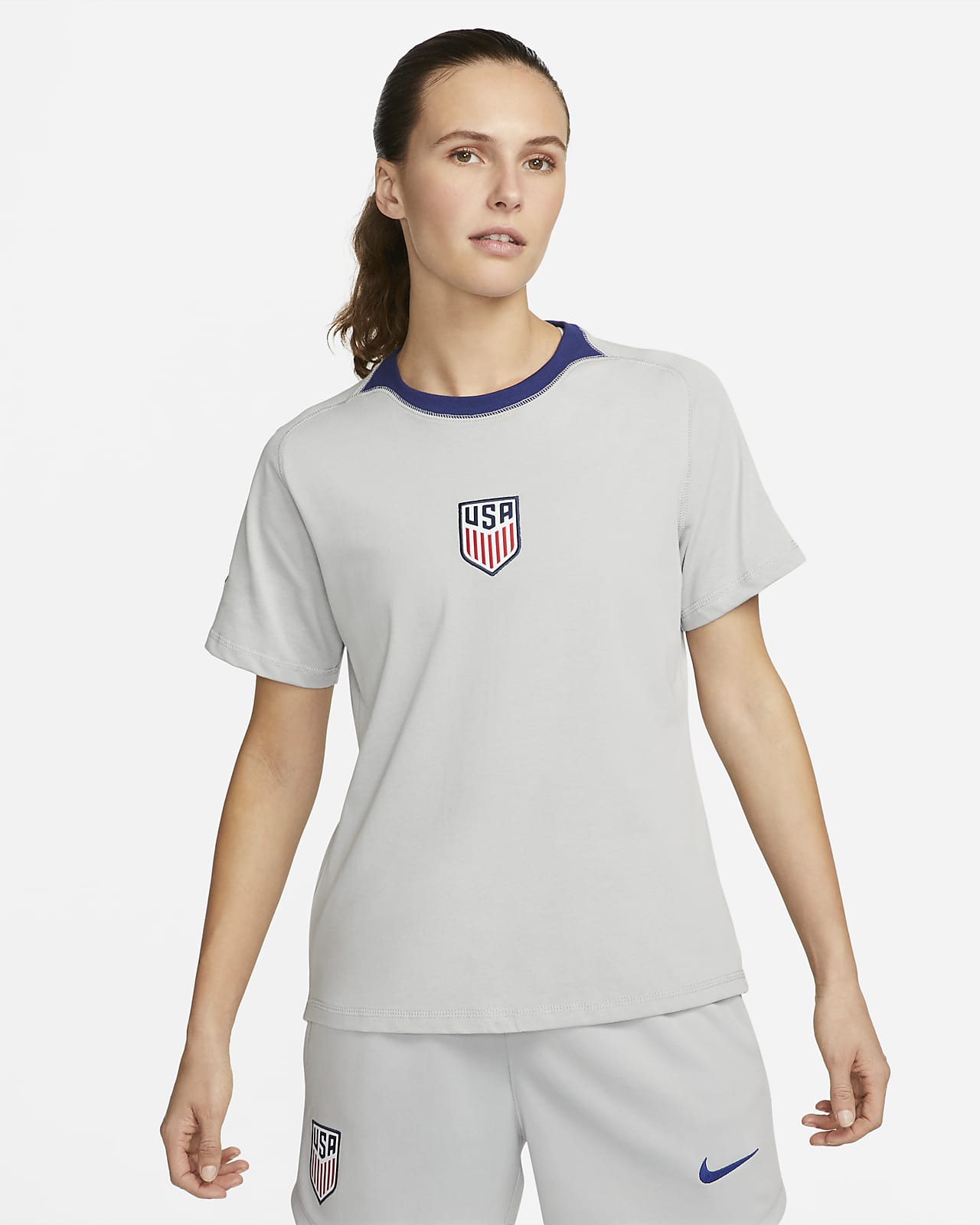 Playera fútbol Nike para mujer Estados Nike.com