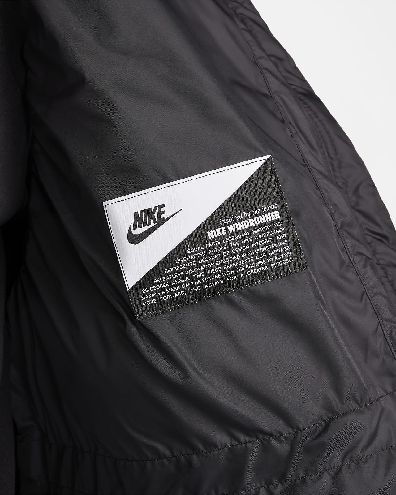 Colete almofadado folgado comprido Therma-FIT Nike Sportswear