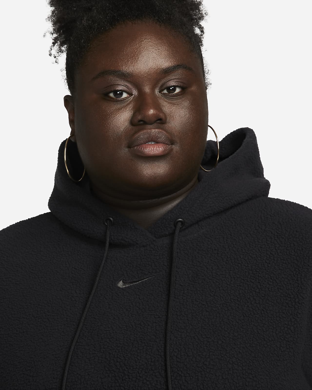 Nike Sportswear Plush weicher Hoodie für Damen (große Größe). Nike AT