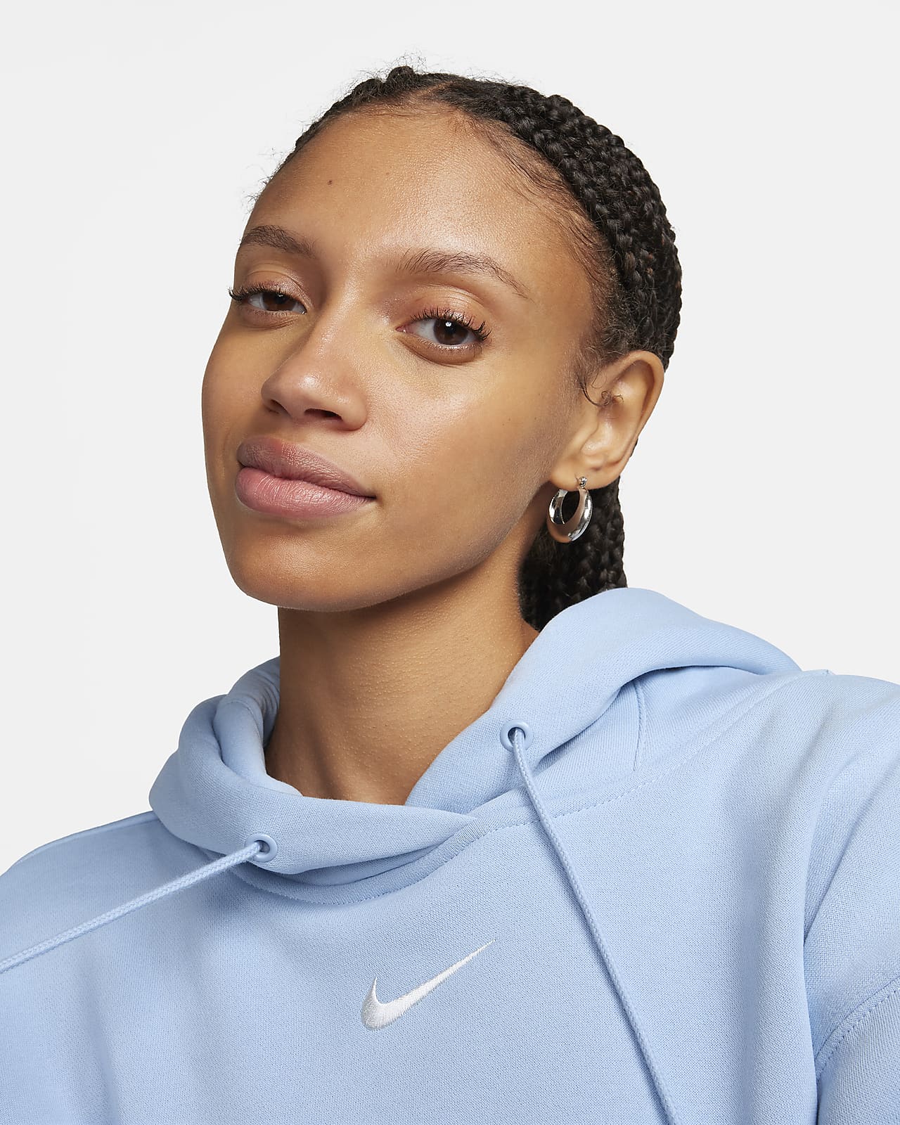 Sweat à Capuche Femme Nike Sportswear Phoenix Fleece Noir