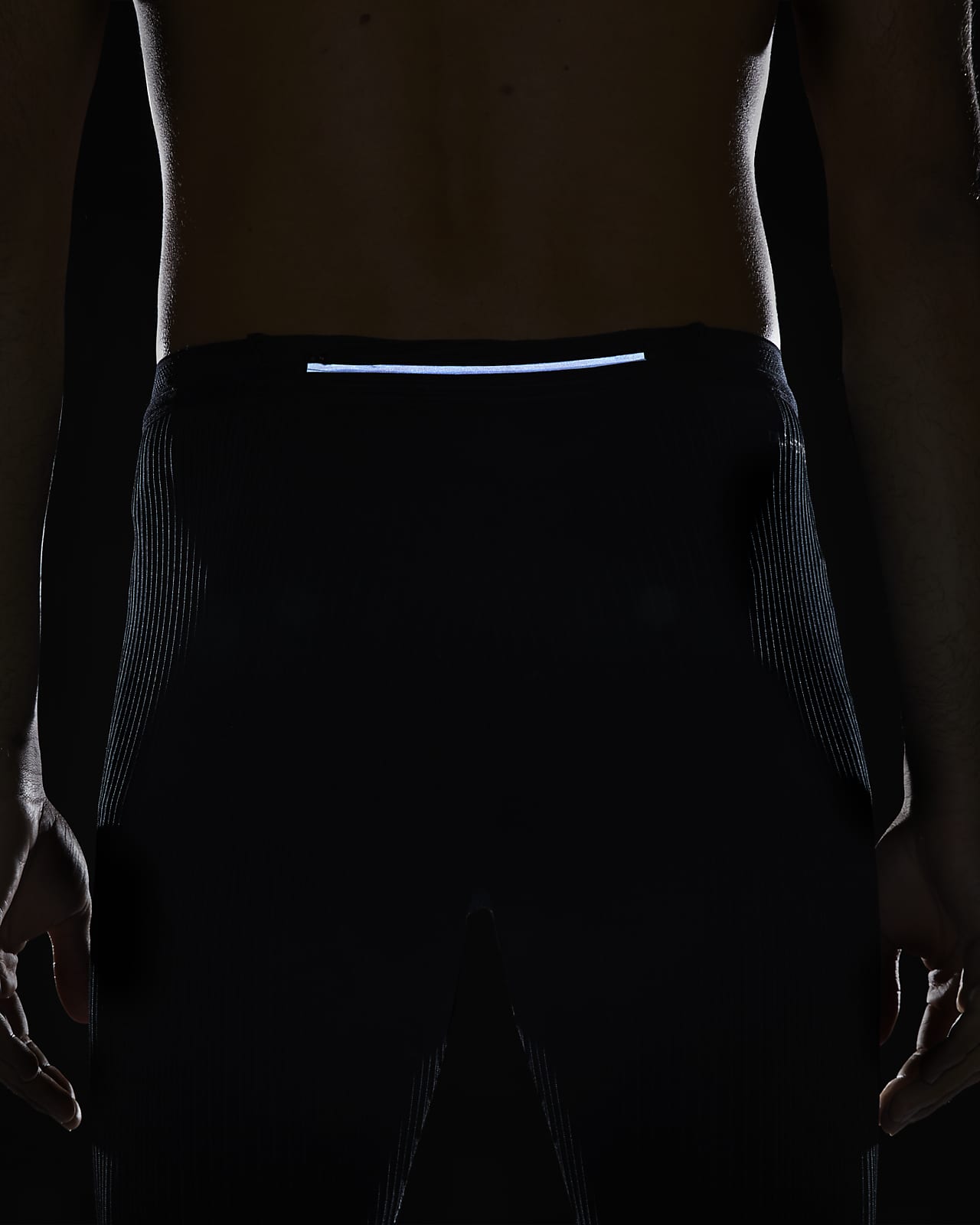 Nike Dri-FIT ADV AeroSwift Men's Racing Tights, Black/Hyper Pink/Light  Lemon, Large