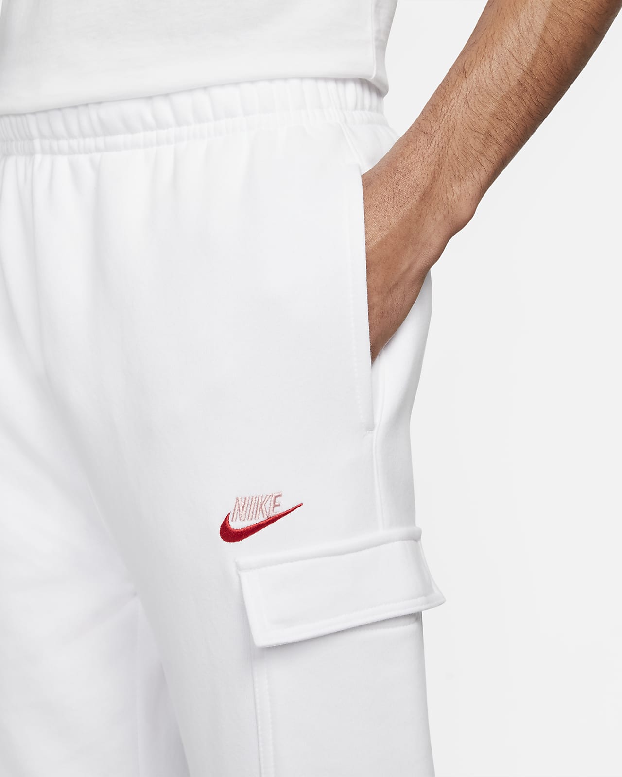 men's cargo trousers nike sportswear club fleece