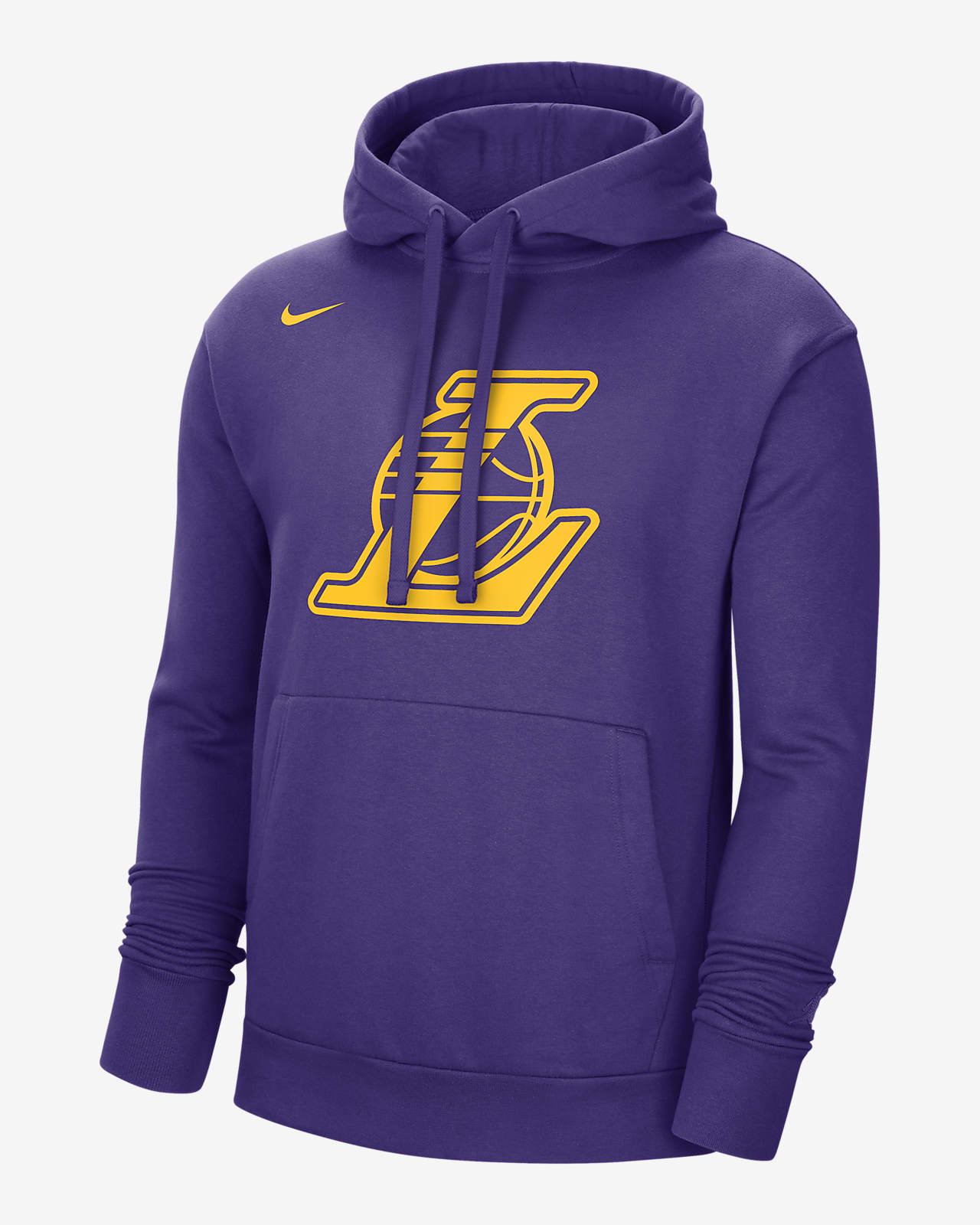 Los Angeles Lakers Essential Nike NBA-fleecehoodie voor heren. Nike NL