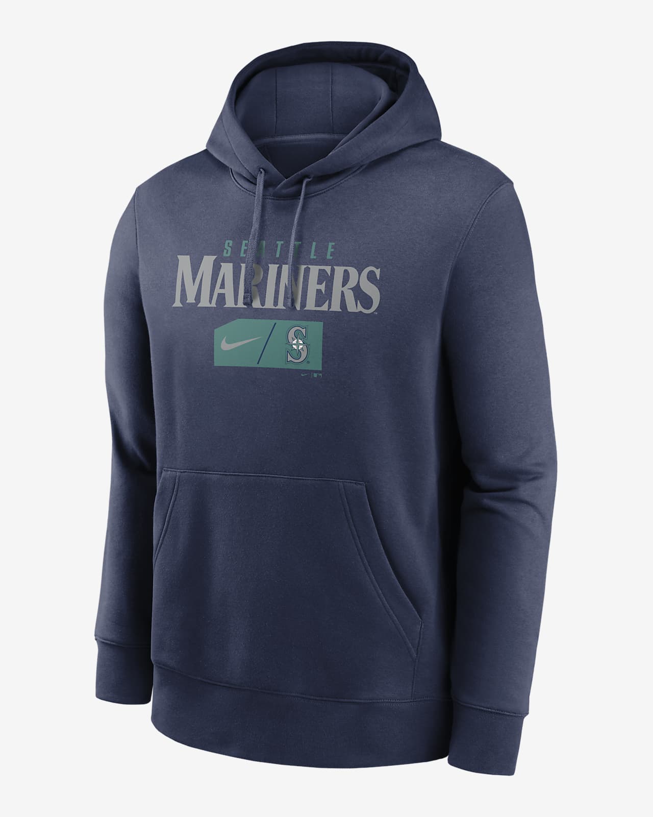 Nike Lettering Club (MLB Seattle Mariners) Men's Pullover Hoodie. Nike.com
