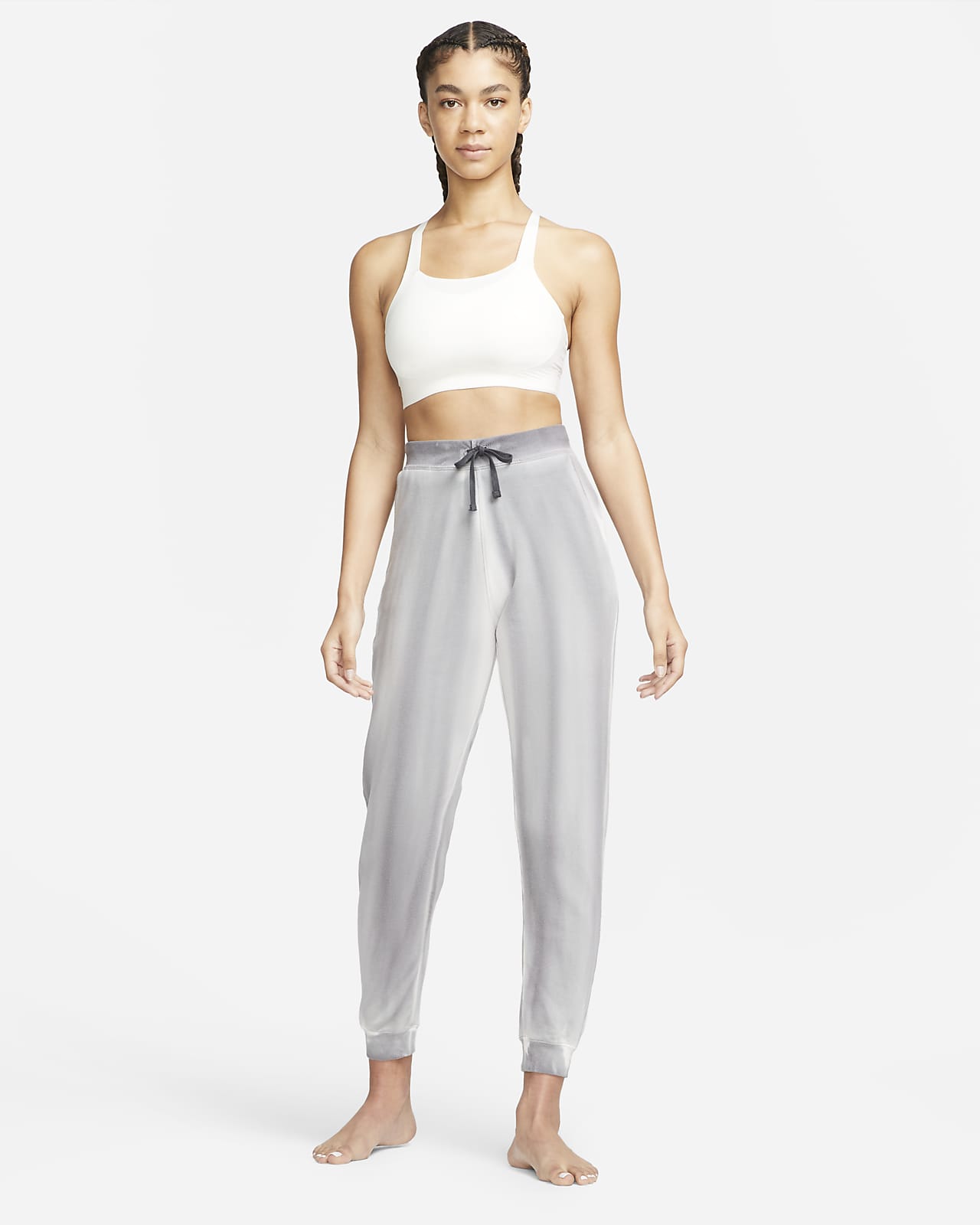 Nike Yoga Luxe Women's 7/8Length Fleece Joggers. Nike GB