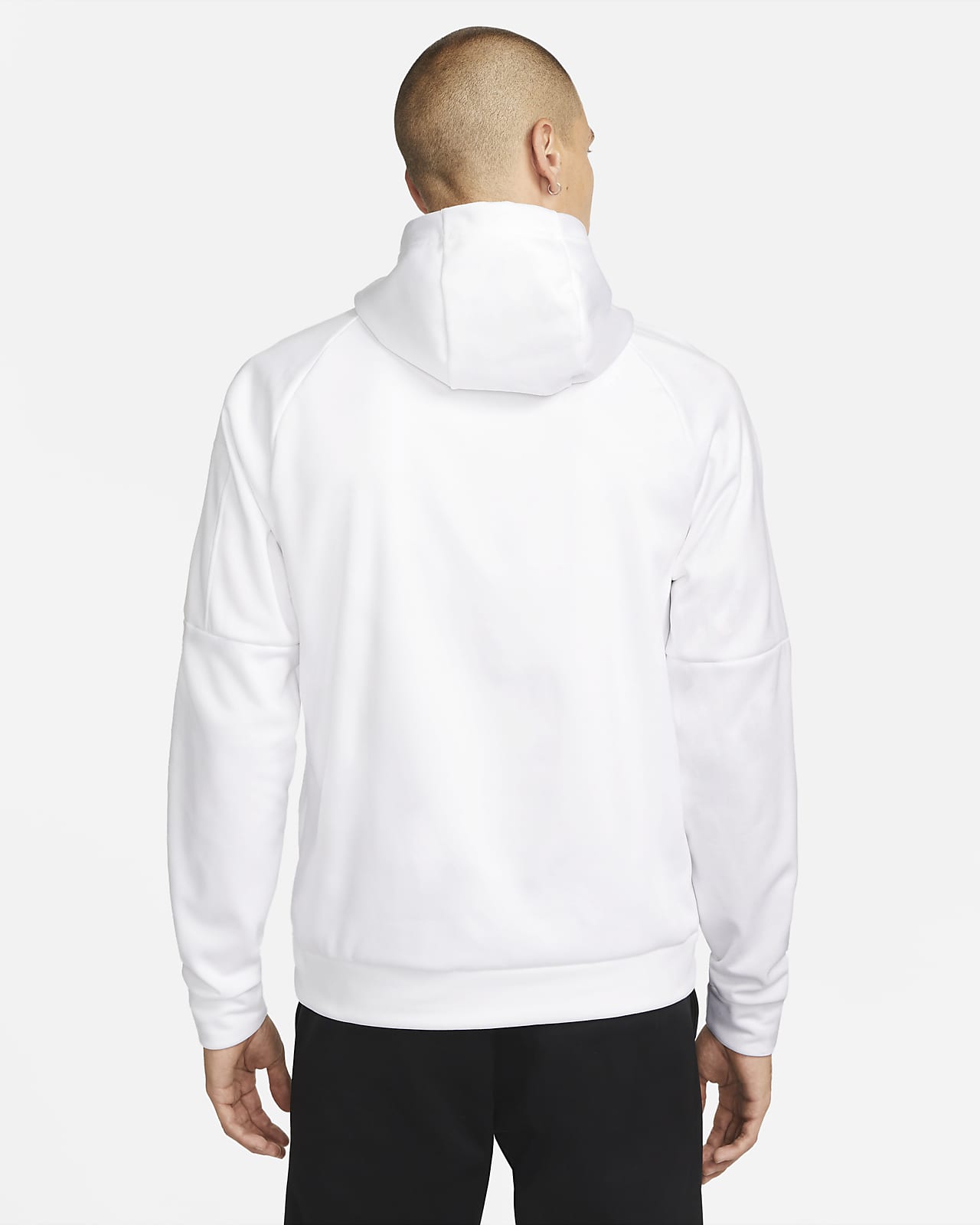 Nike Club Fleece Pullover Longsleeve Men's Hoodie Black/White 804346-010
