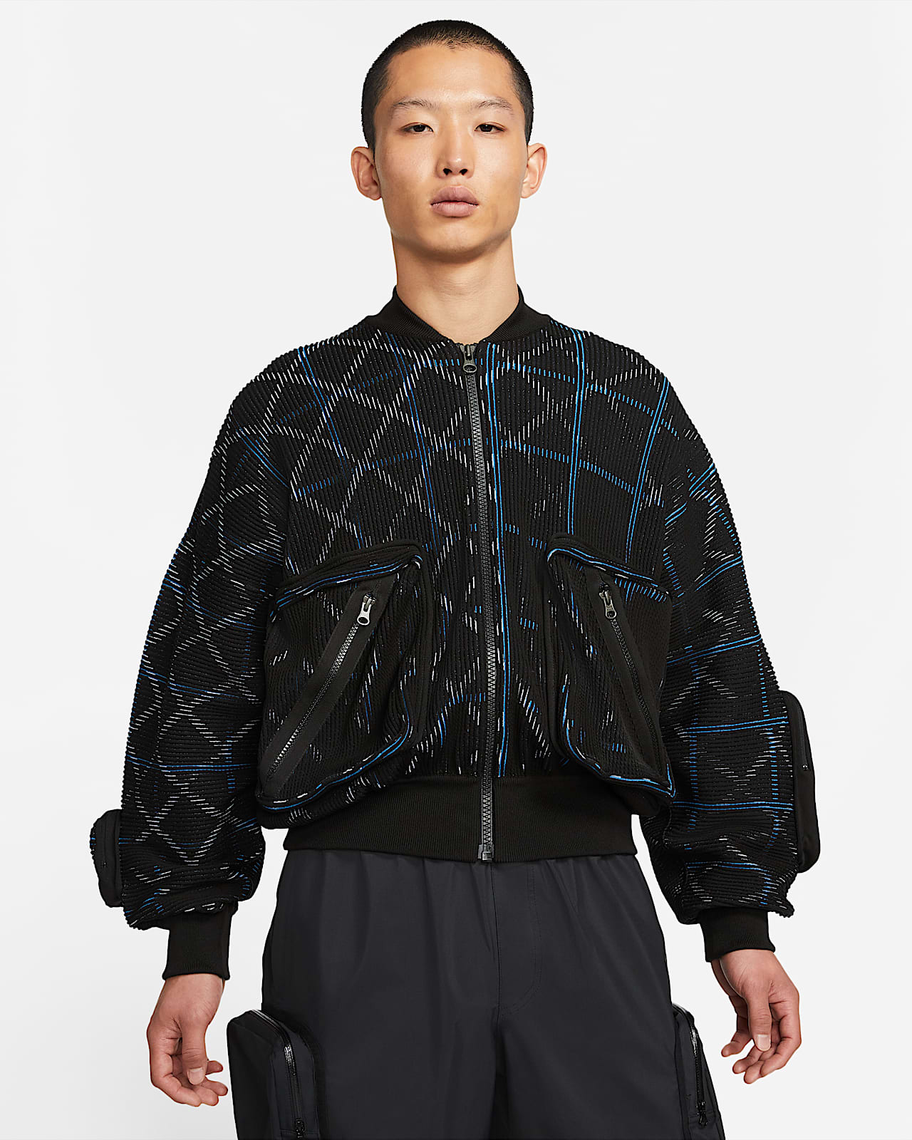 Nike公式 ナイキ X アンダーカバー ニット Ma 1 ボンバージャケット オンラインストア 通販サイト