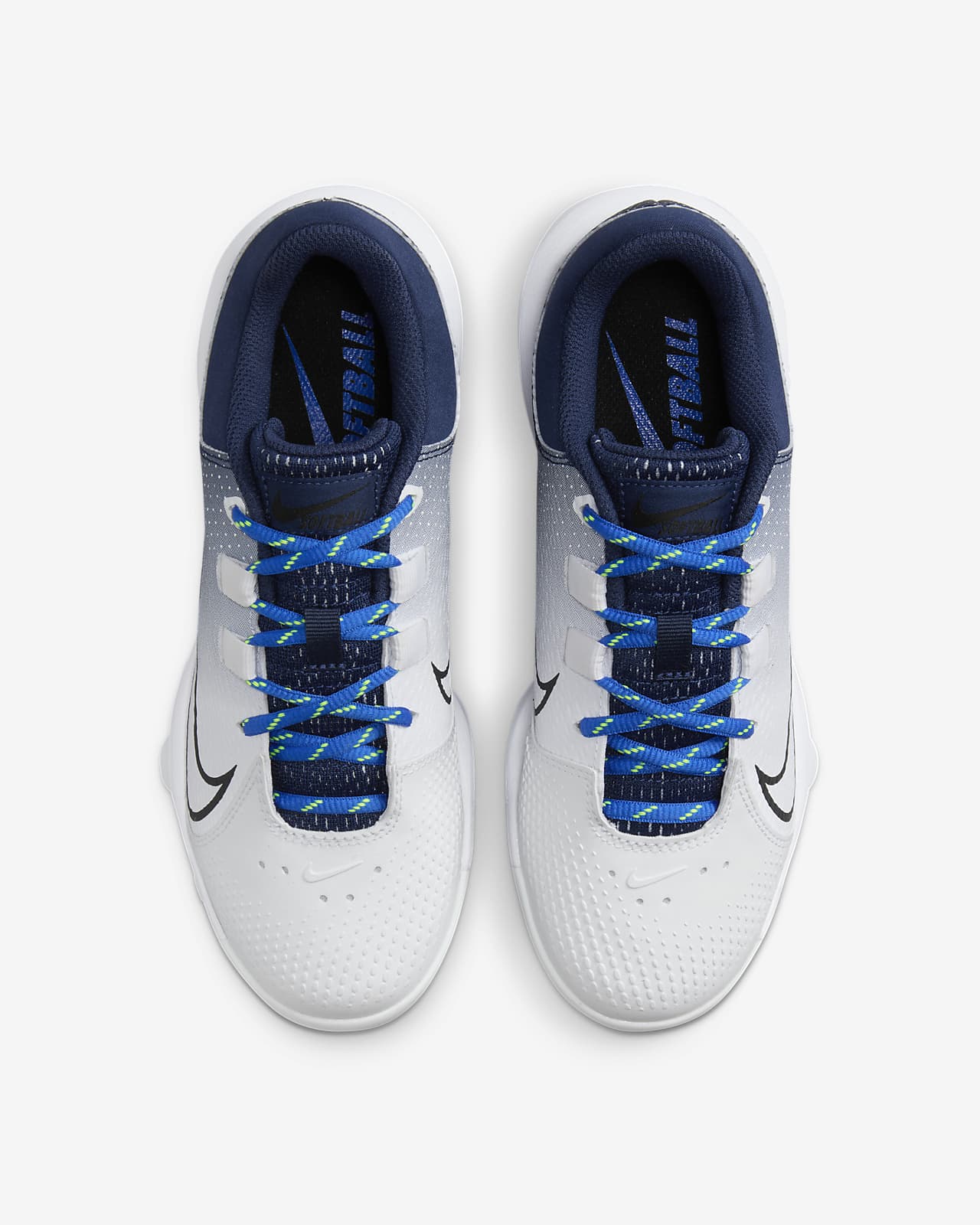 Blue nike softball outlet cleats