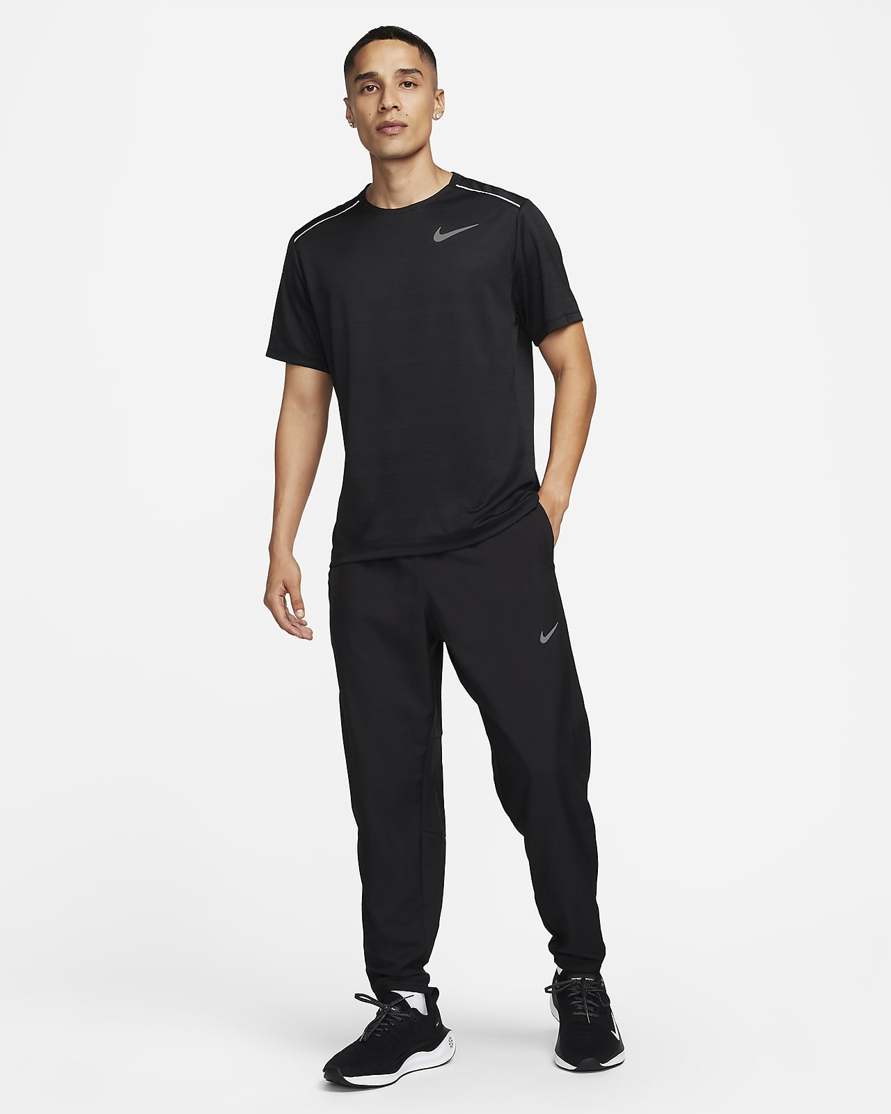 Nike Men's Dri-FIT Challenger Woven Running Pants in Brown - ShopStyle