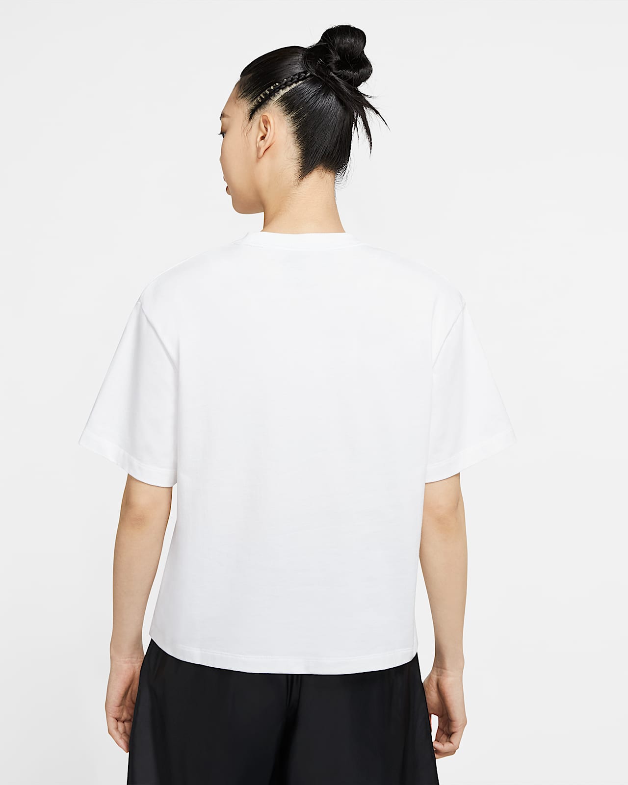 nike women's sportswear jersey short sleeve shirt