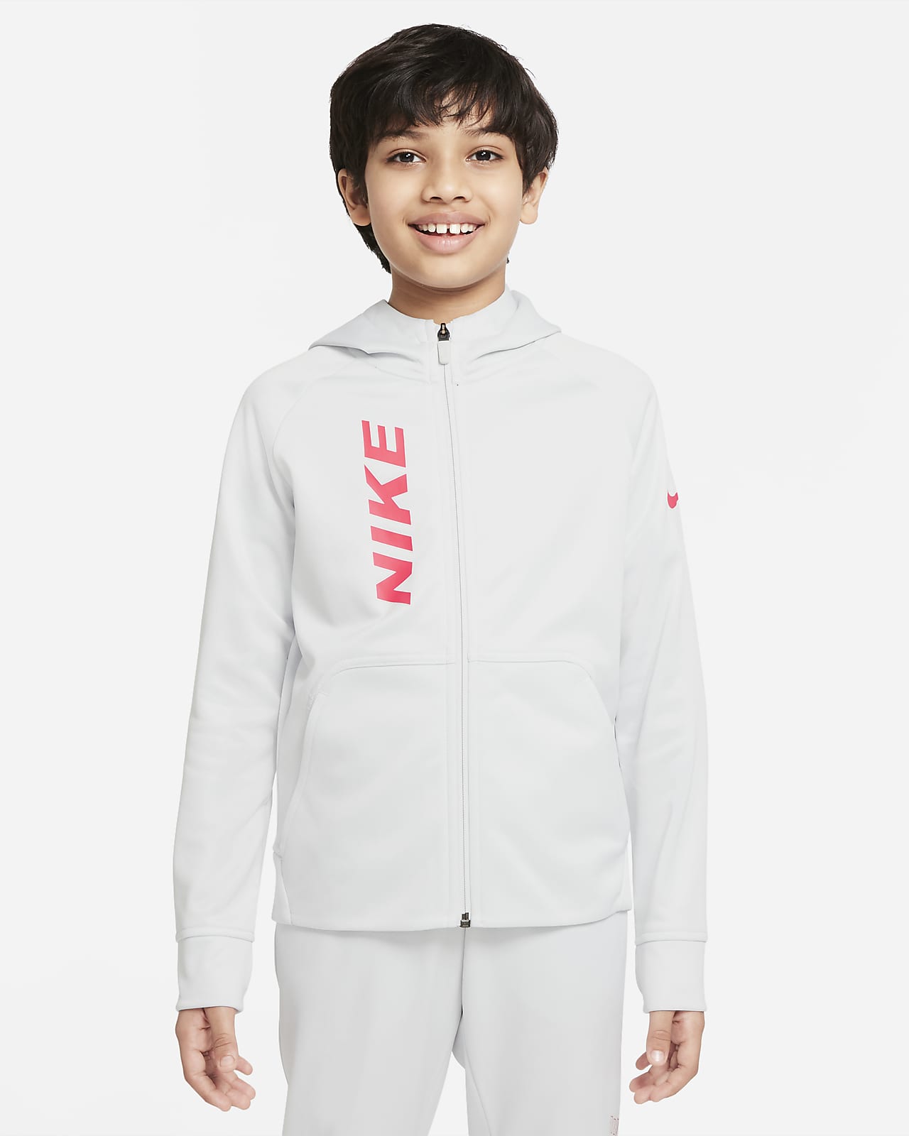 Nike Therma-FIT Older Kids' (Boys) Graphic Full-Zip Training Hoodie