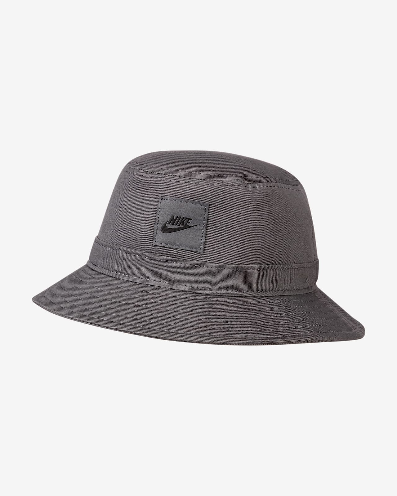 nike bucket hat grey