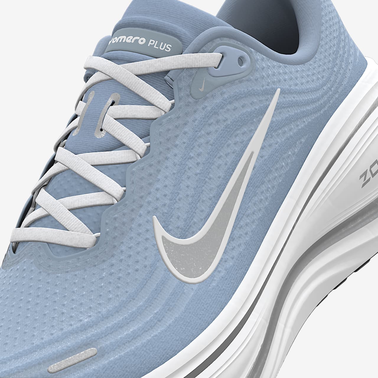 ナイキ ボメロ プラス By You カスタム ウィメンズ ロード ランニングシューズ