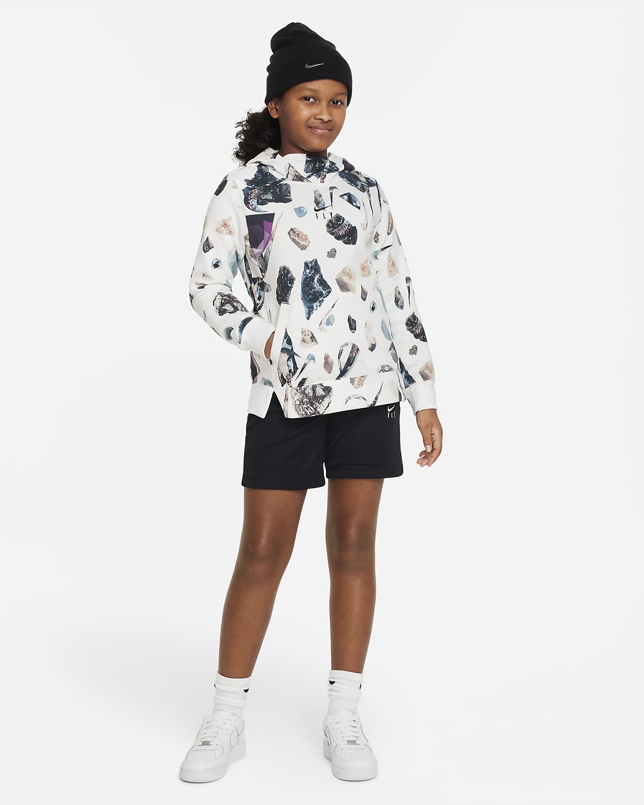 Sudadera nike blanca hotsell niña