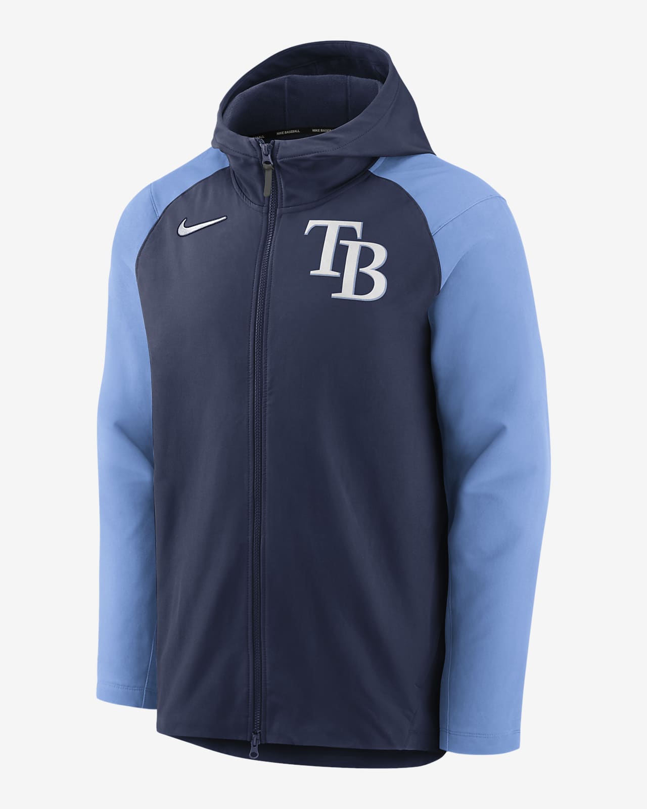 Tampa Bay Rays Majestic On-Field Therma Base Thermal Full-Zip