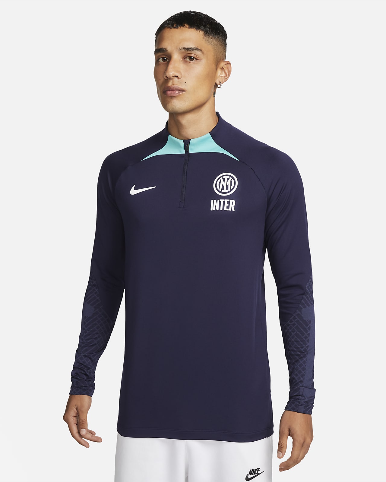 Strike Inter de Milán Camiseta de entrenamiento de fútbol Dri-FIT - Hombre. Nike