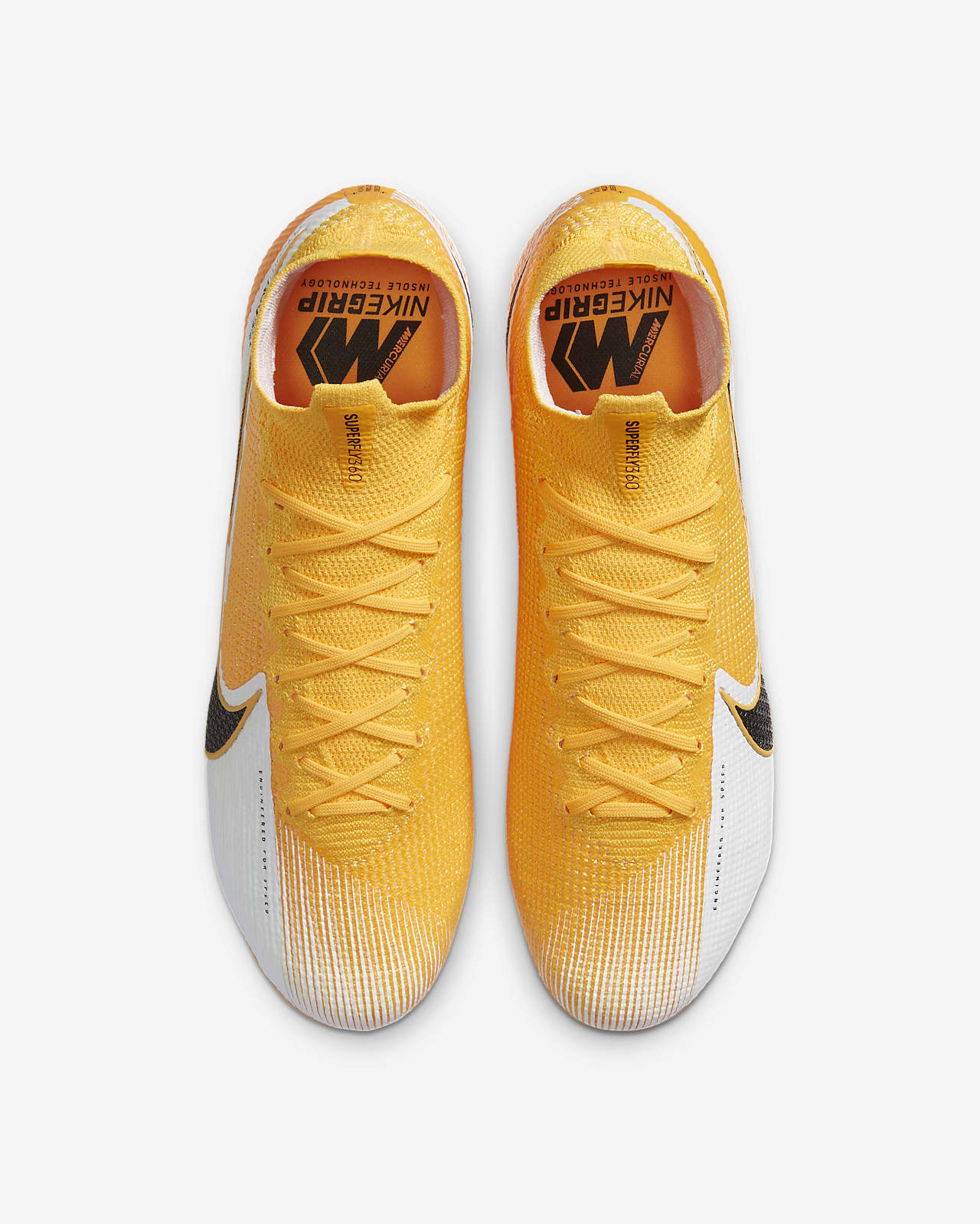 nike mercurial superfly vii flash crimson elite fg weiss f163