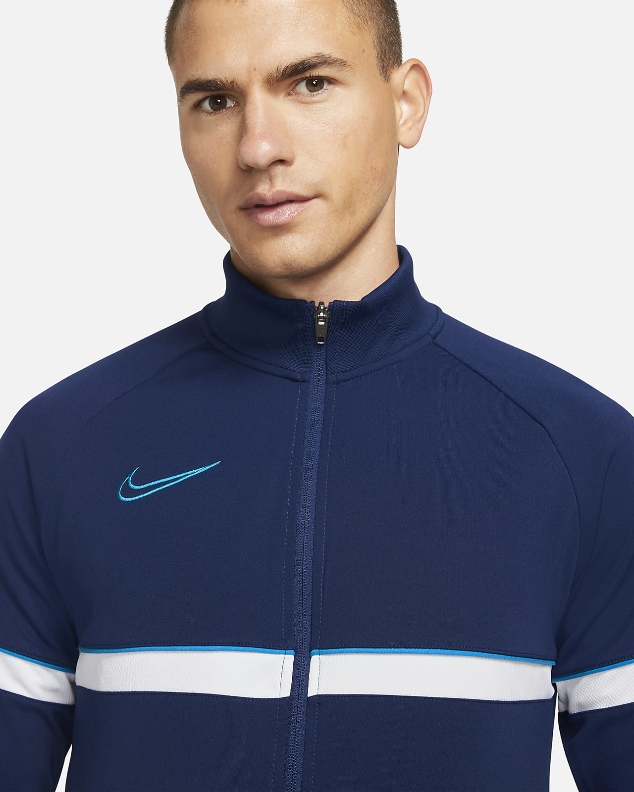 blue dri fit tracksuit