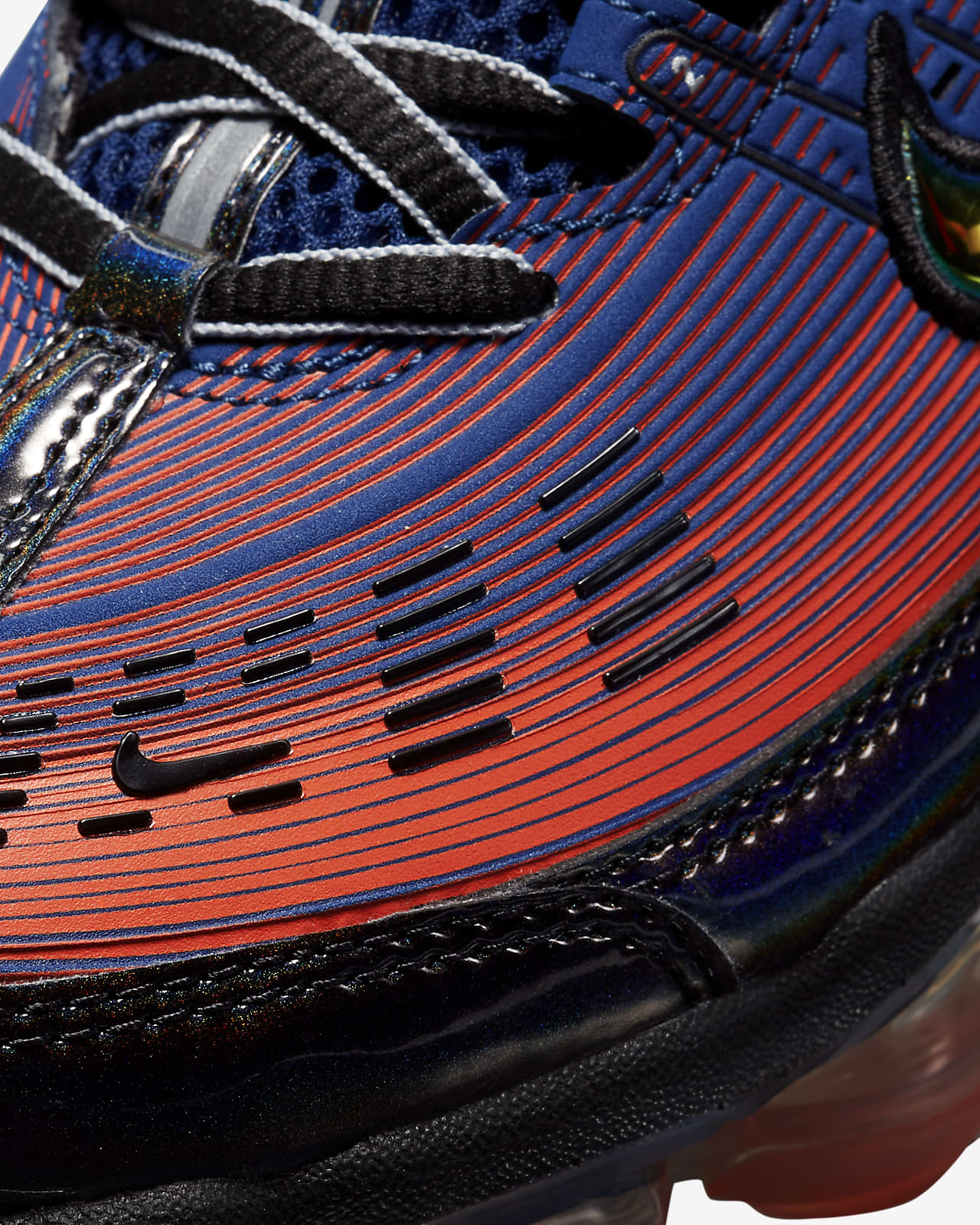 purple and blue vapormax