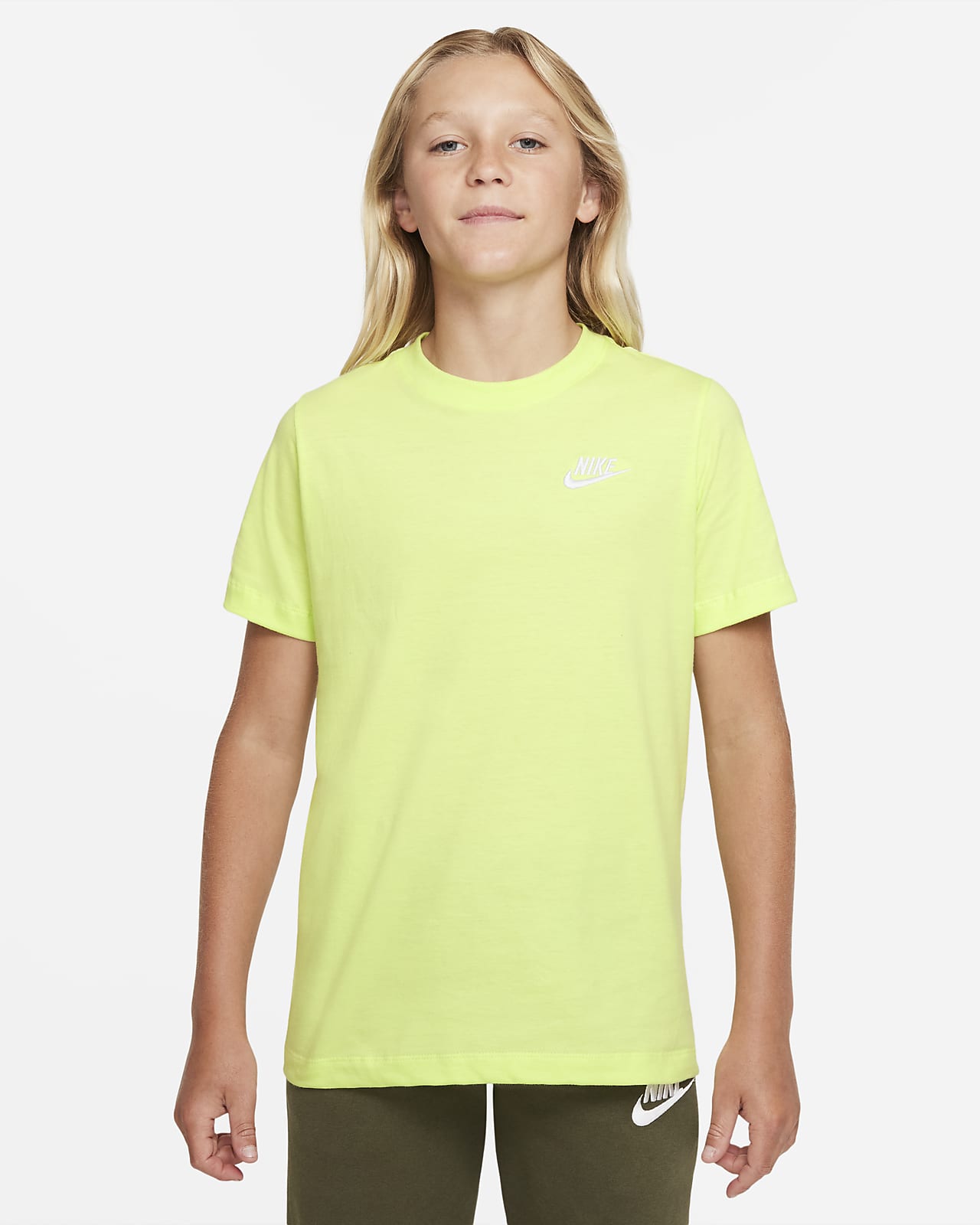 t shirt nike gialla