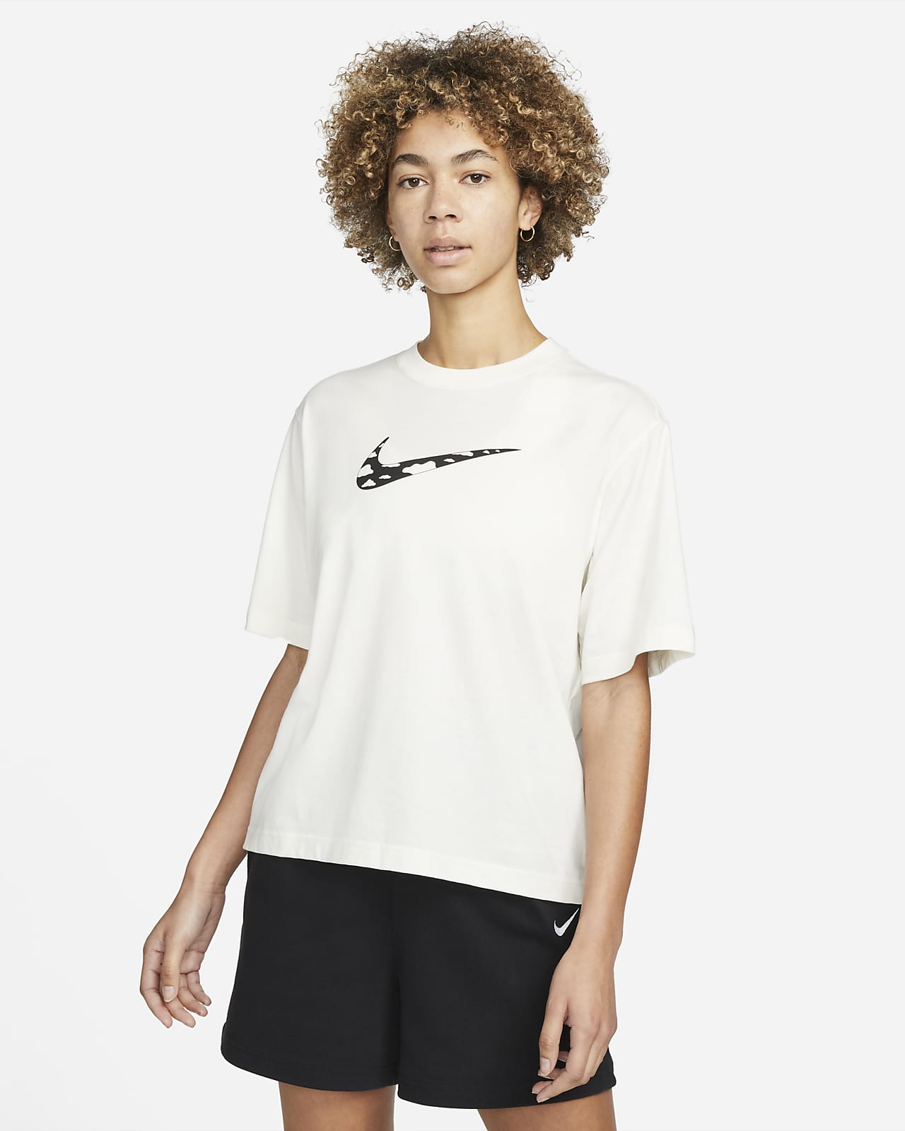 Playera de corte cuadrado para mujer Nike Sportswear. Nike.com
