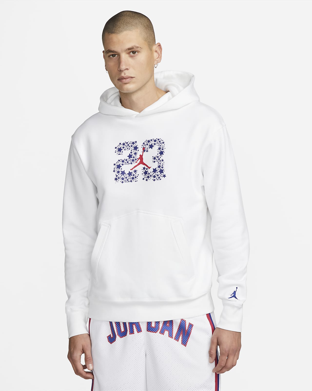 nike men's sportswear club fleece dna pullover hoodie