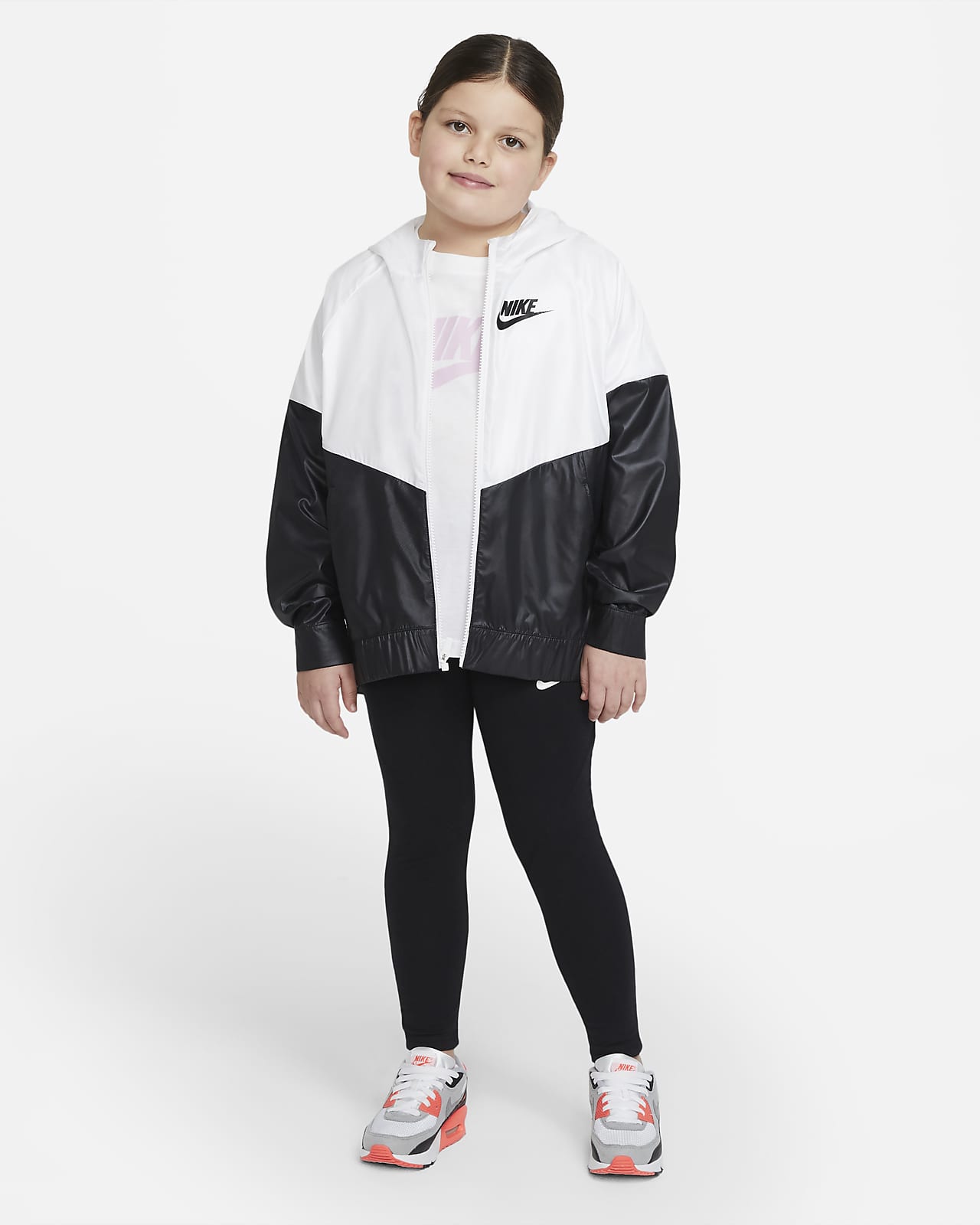 Nike Sportswear Windrunner Big Kids' (Girls') Jacket (Extended Size). Nike .com