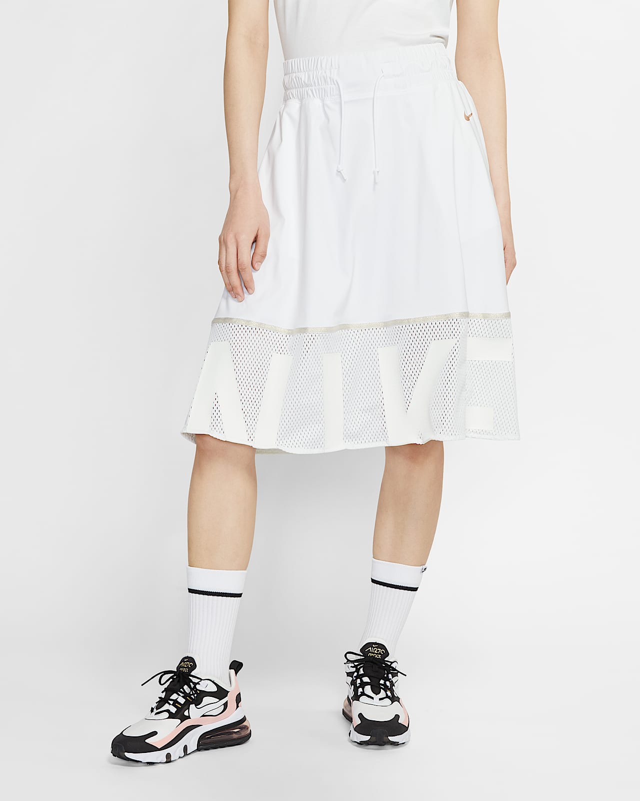 nike sportswear mesh skirt