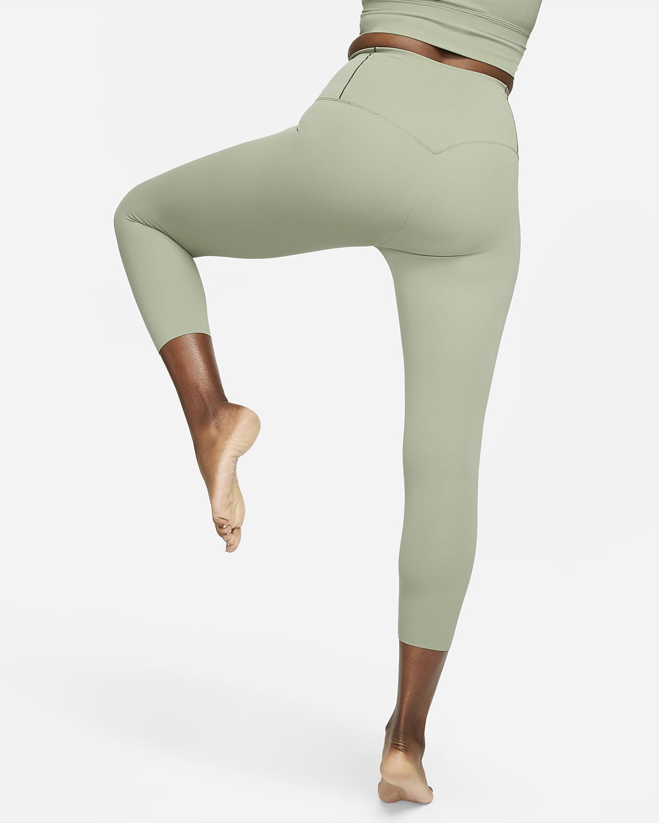 zal ik doen Scenario elke keer Nike Zenvy Women's Gentle-Support High-Waisted Cropped Leggings. Nike.com