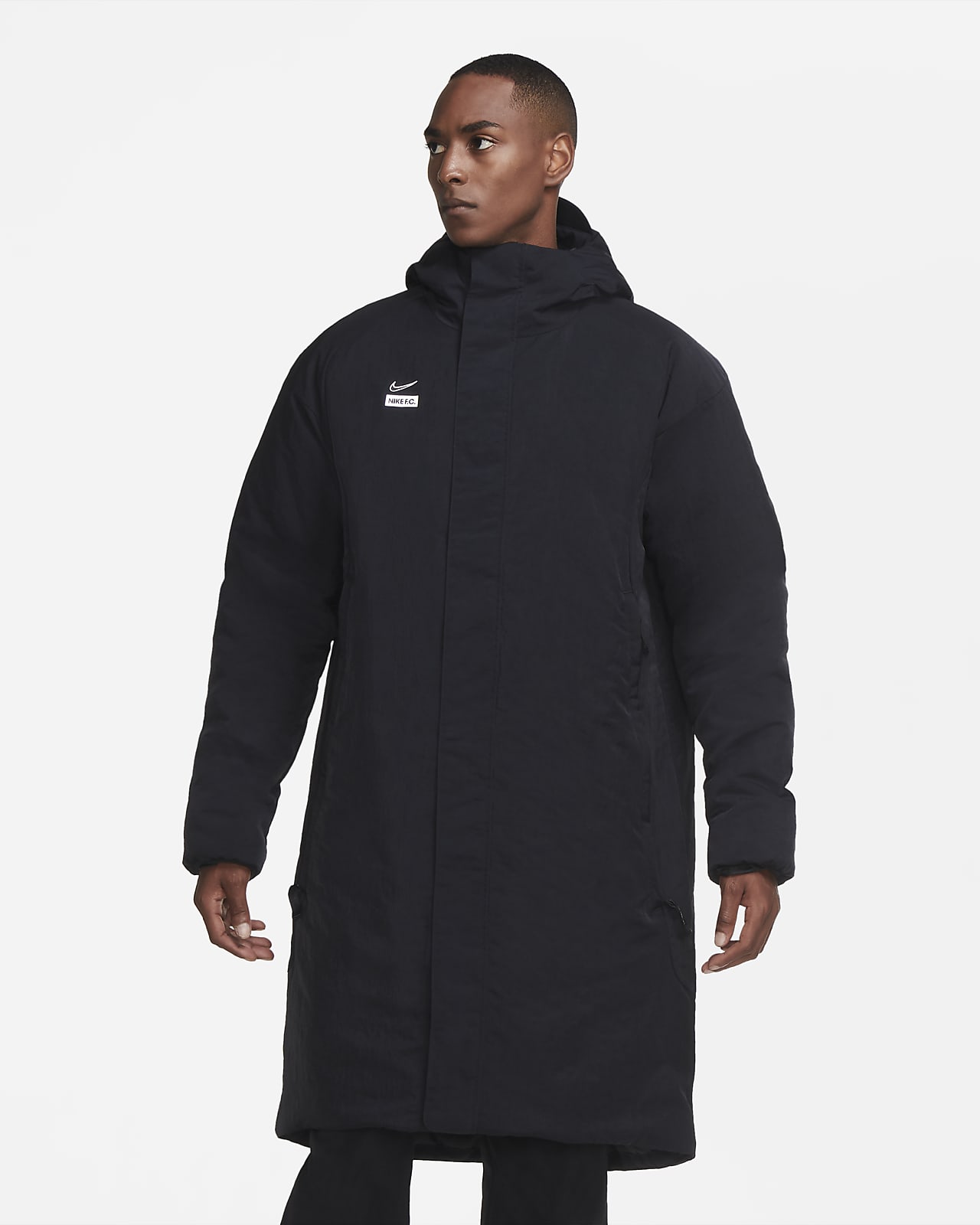nike full length coat