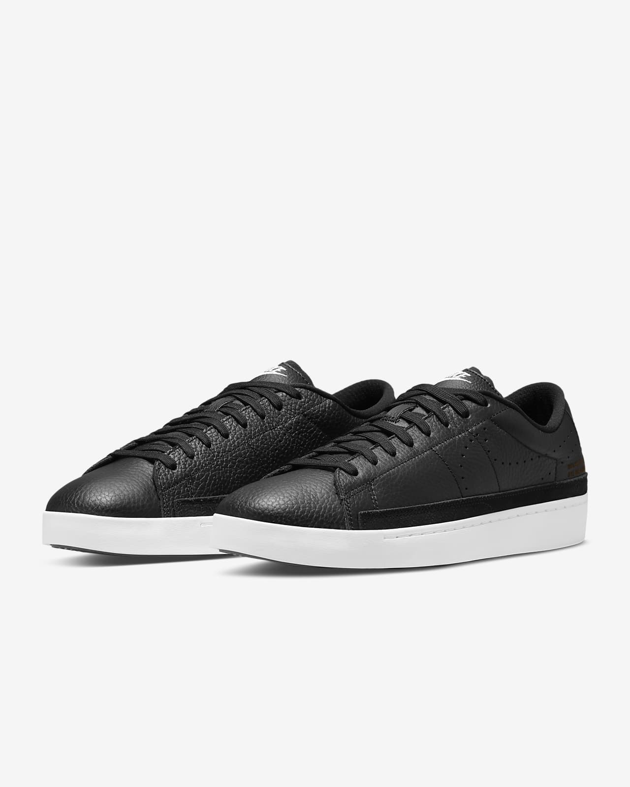 nike blazer low mens black