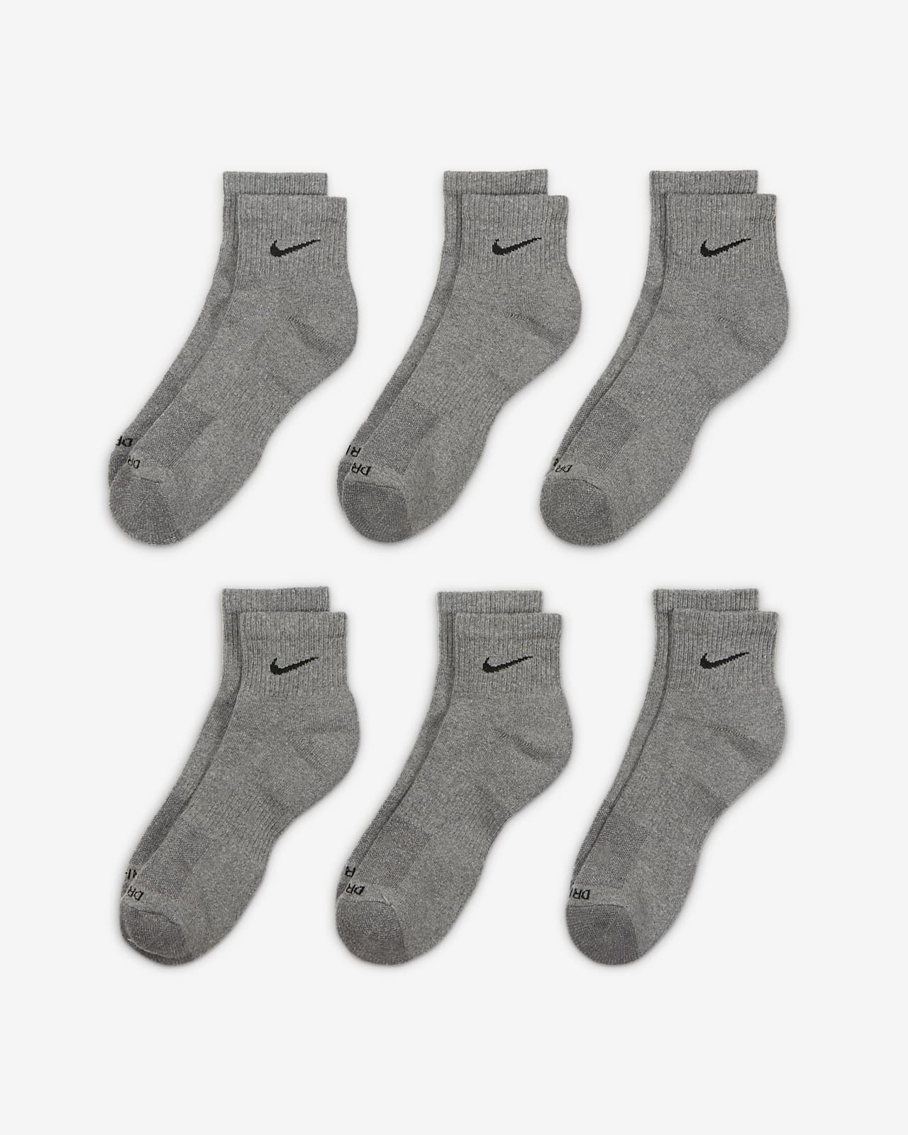 ~ kant Habubu Ongedaan maken Nike Everyday Plus Cushioned Training Ankle Socks (6 Pairs). Nike.com