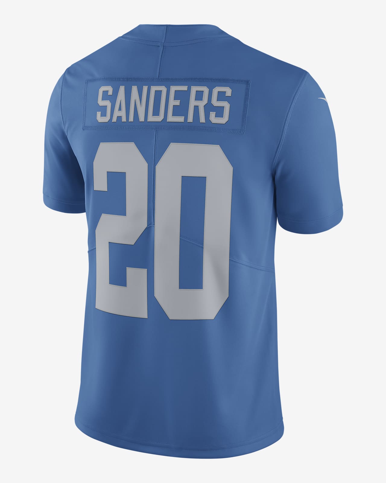 NFL Detroit Lions Nike Vapor Untouchable (Barry Sanders) Men's Limited Football Jersey - Blue XL