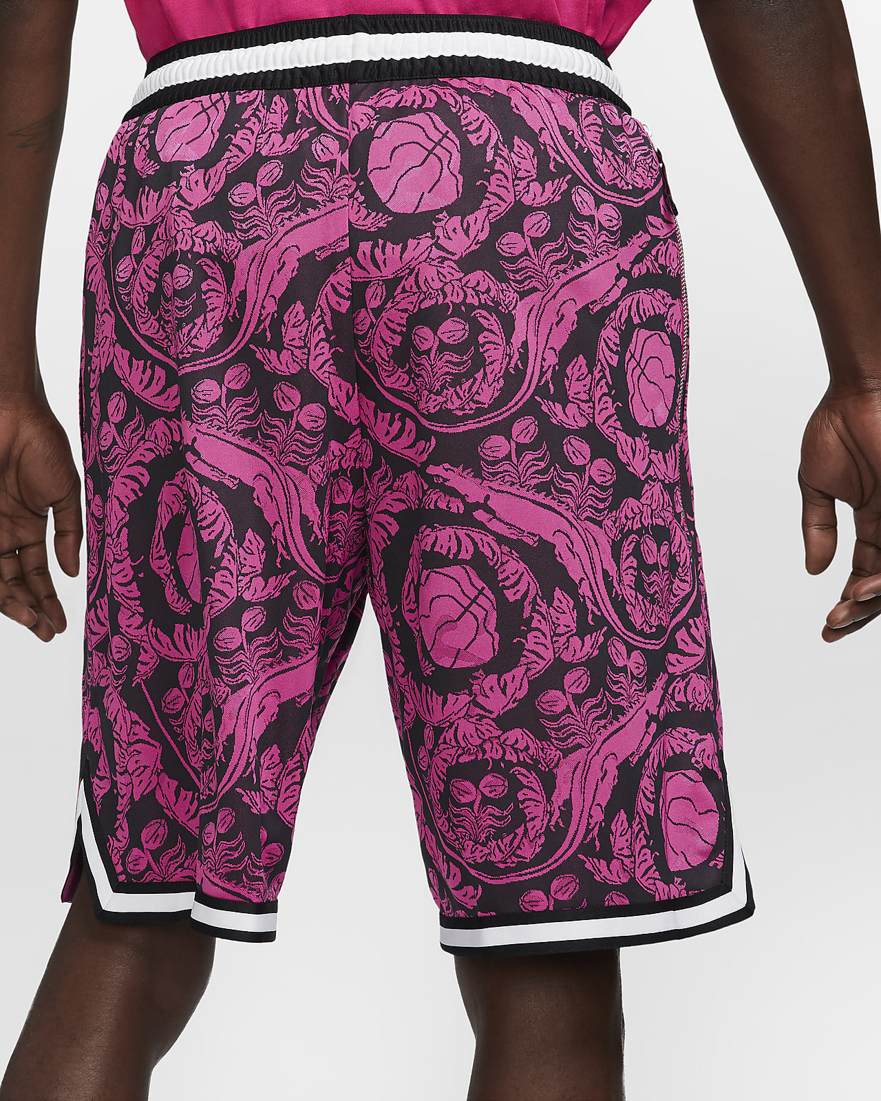 printed basketball shorts