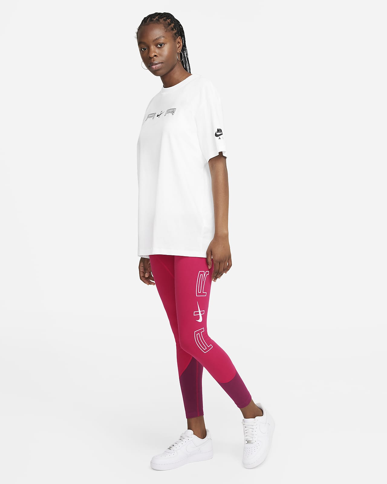 nike tights t shirt