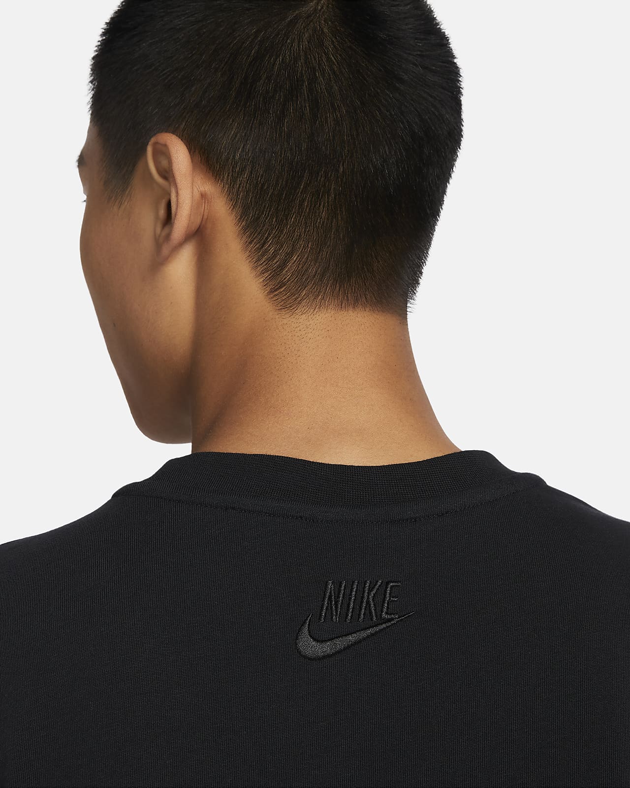 Nike cheap black sleeve