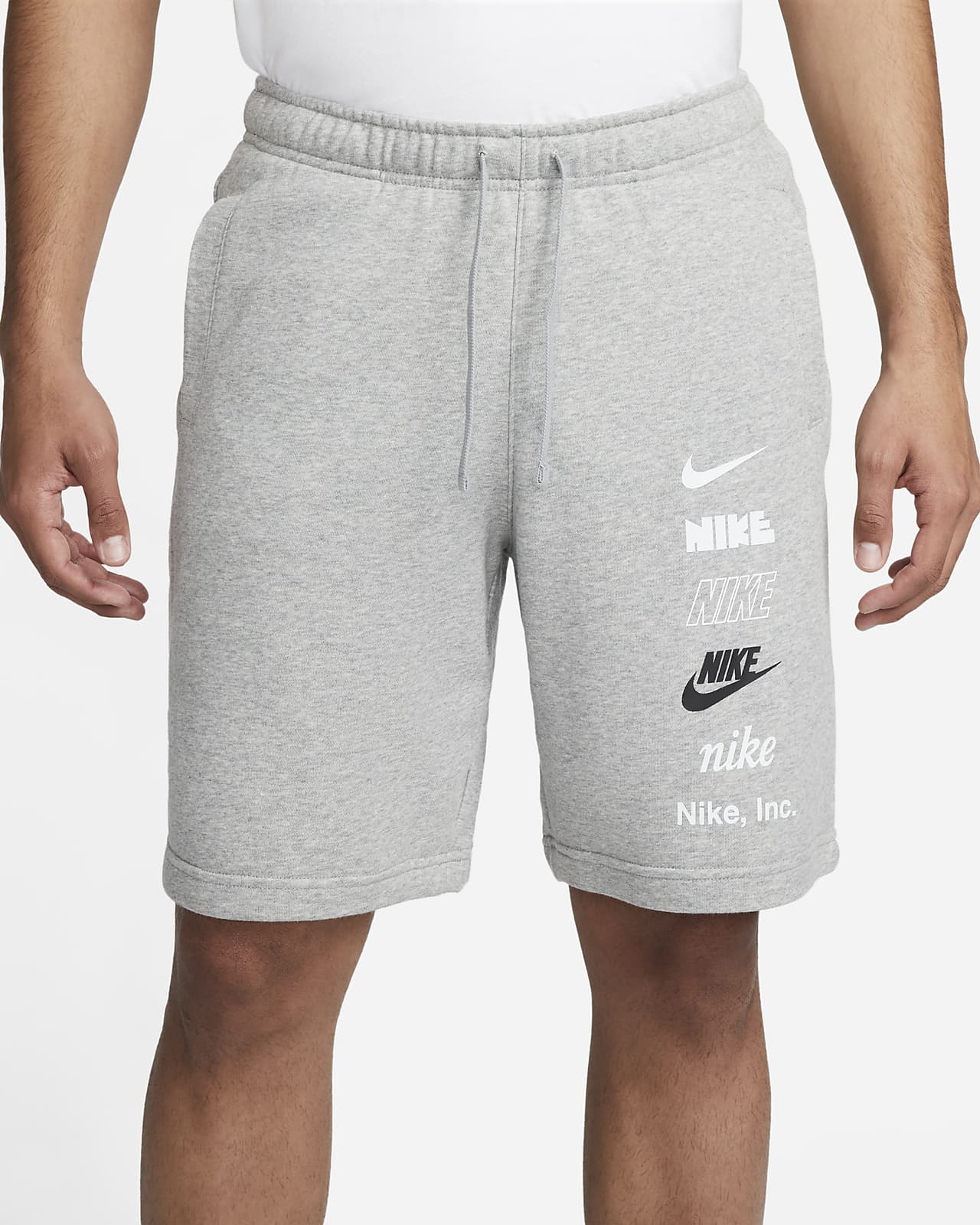 Pantalon nike gris corto deals