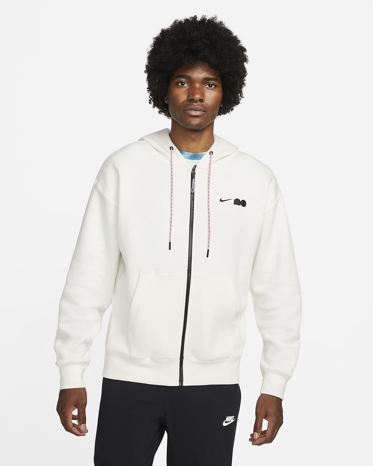 Naomi Osaka Collection Full-Zip French Terry Graphic Hoodie