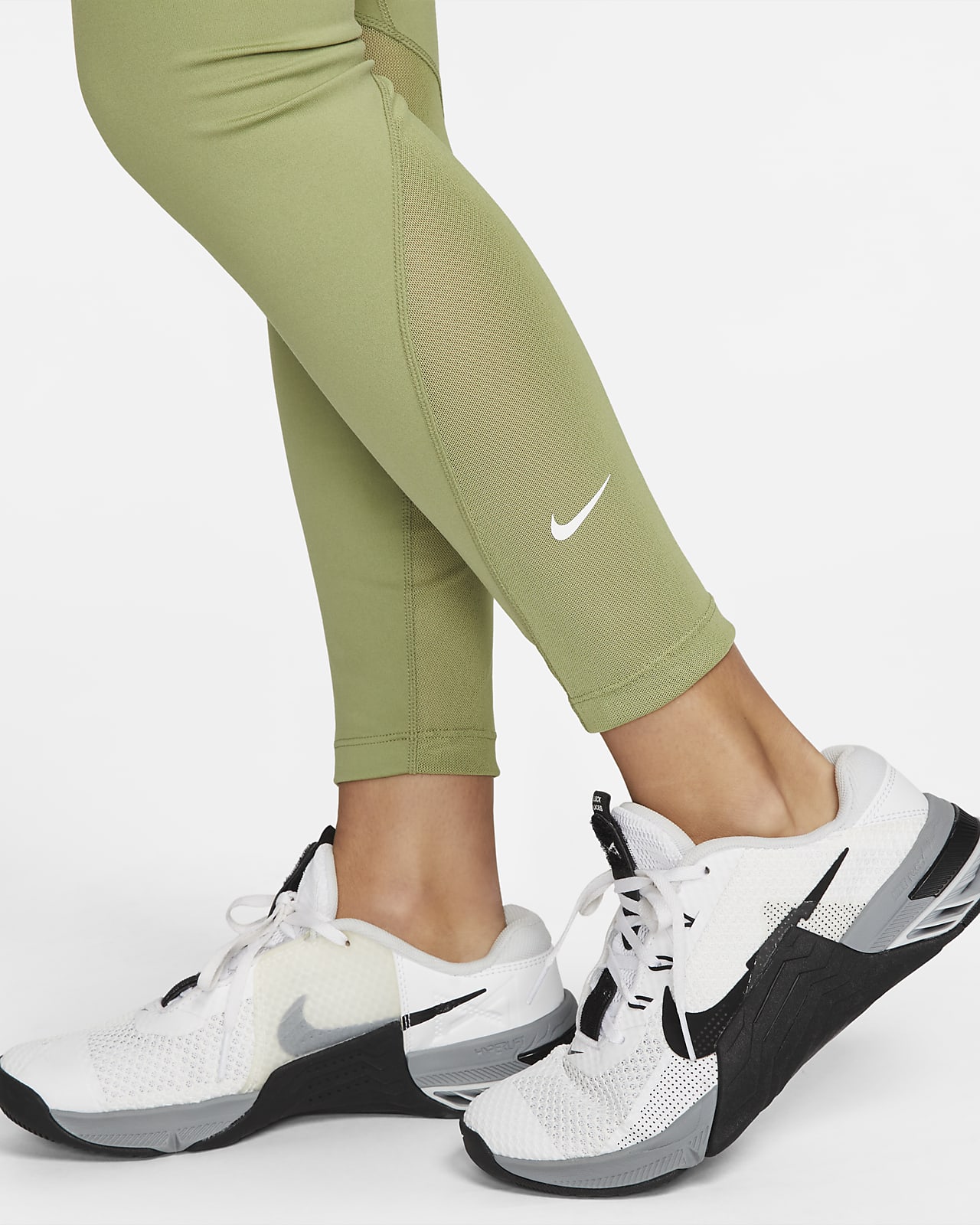 administración interrumpir Pobreza extrema Nike One Leggings de 7/8 talle medio con paneles de malla - Mujer. Nike ES