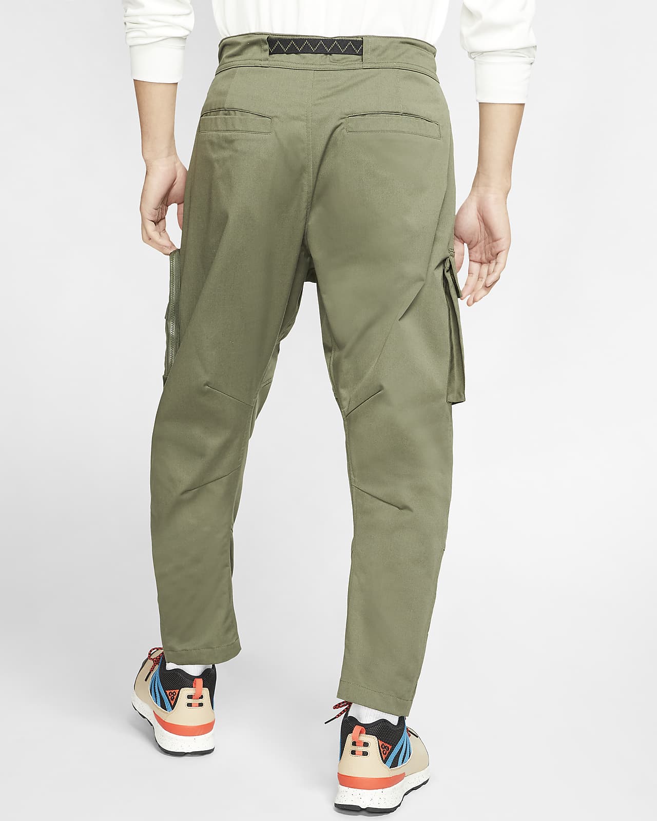 woven cargo trousers