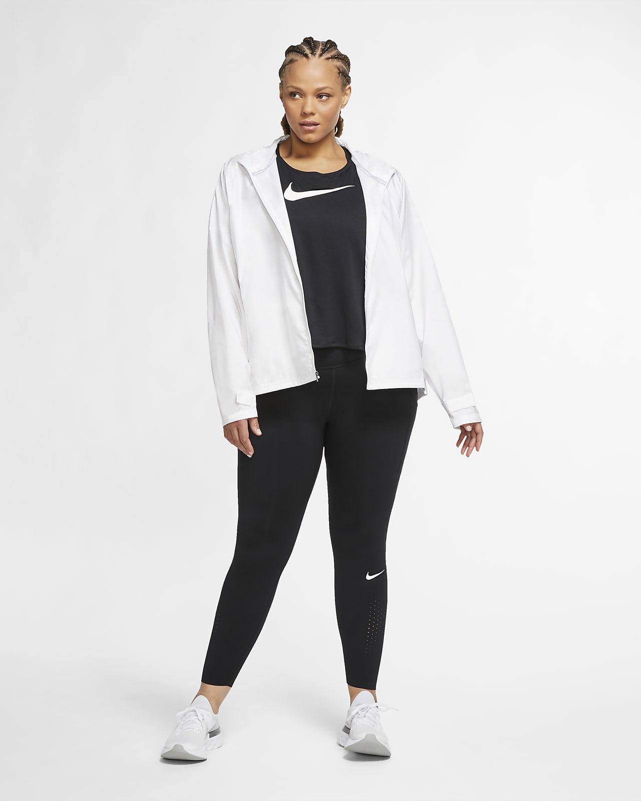 nike women's running cardigans