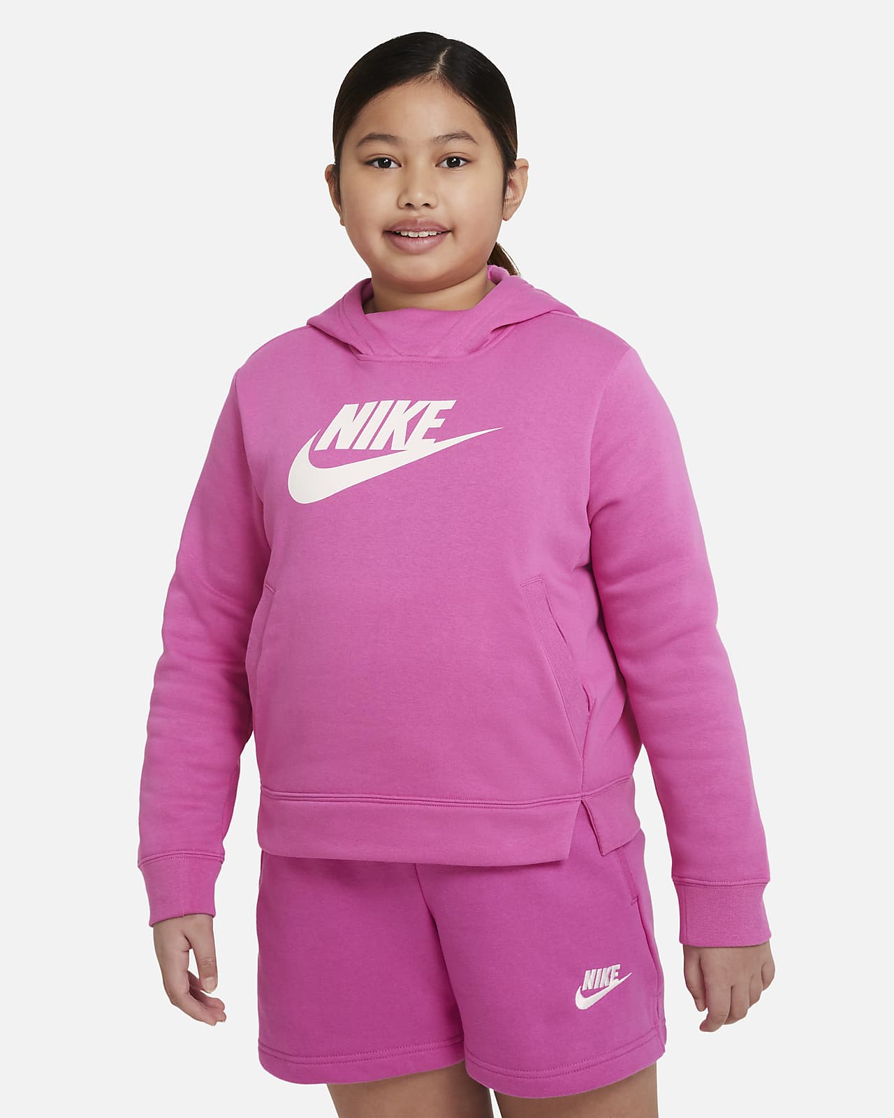 Insustituible enlace Salón Nike Sportswear Big Kids' (Girls') Pullover Hoodie (Extended Size). Nike.com