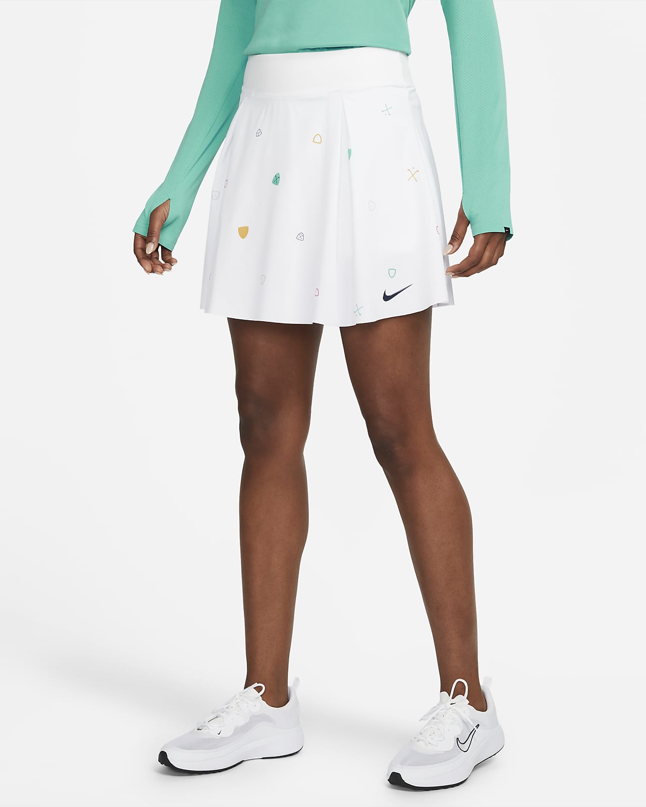 Nike Club Skirt Falda de golf larga con estampado - Mujer. Nike ES