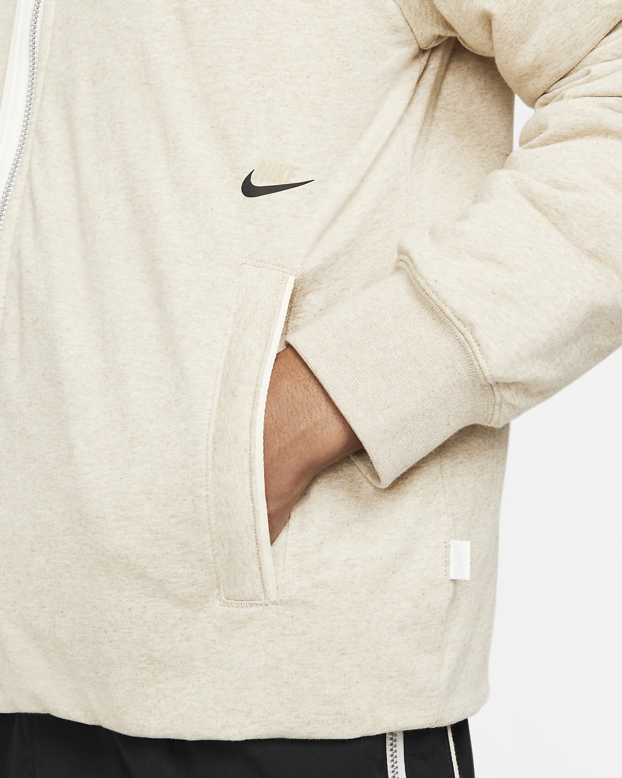 Nike Sportswear Style Essentials Men's Insulated Full-Zip Hoodie. Nike NZ