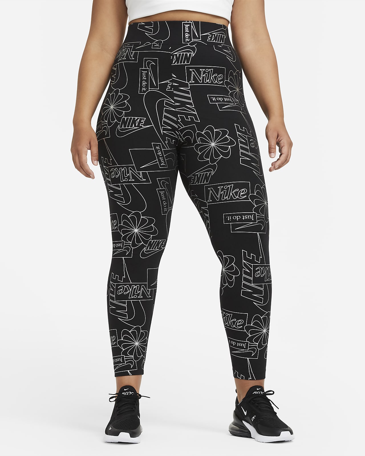 nike icon clash leggings black