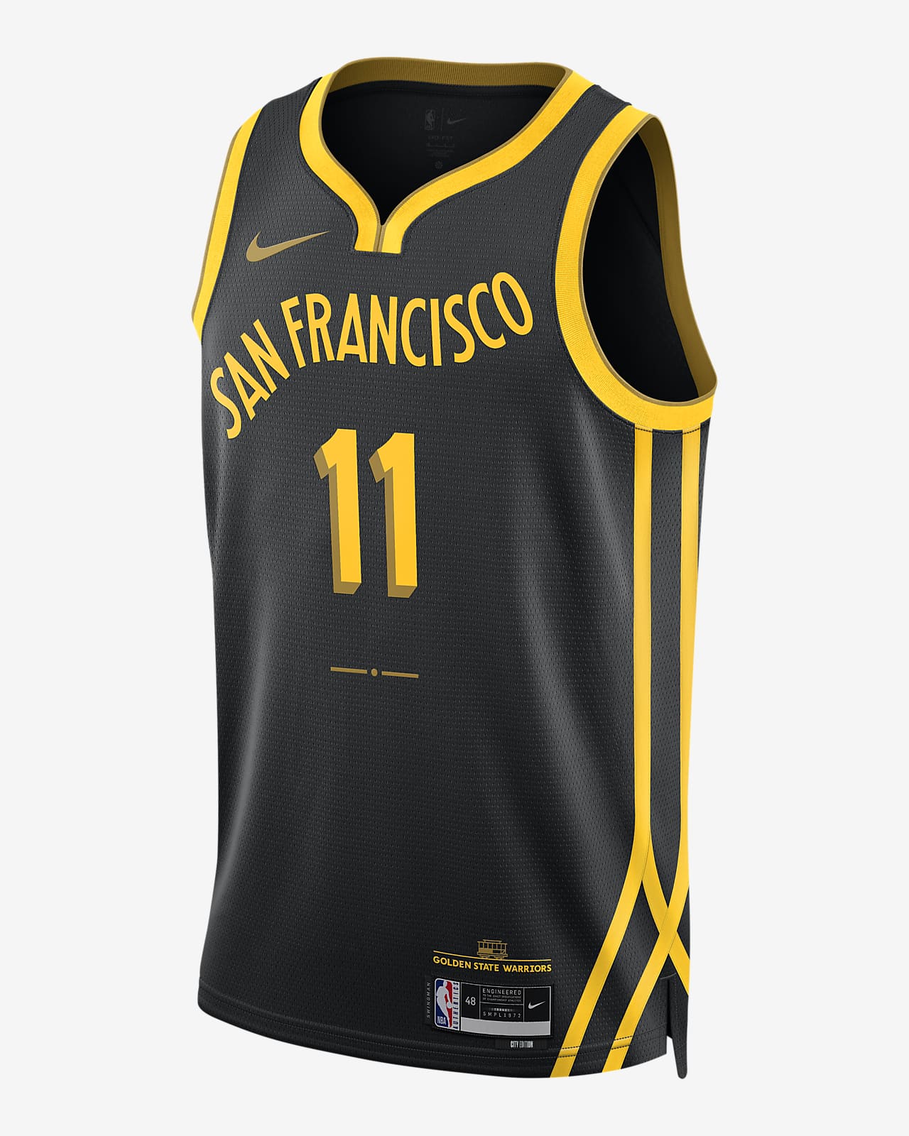 Jersey Nike Dri-FIT Swingman de la NBA para hombre Klay Thompson Golden State Warriors City Edition 2023/24