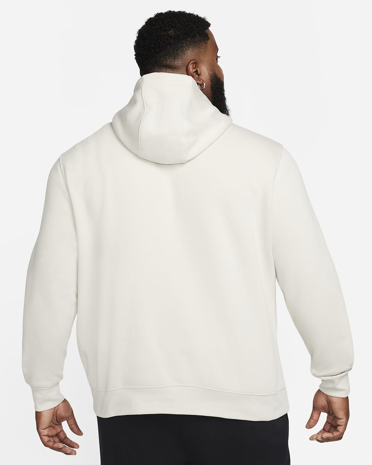 Nike Sportswear Club Fleece Men's Sweatshirt, Red/White
