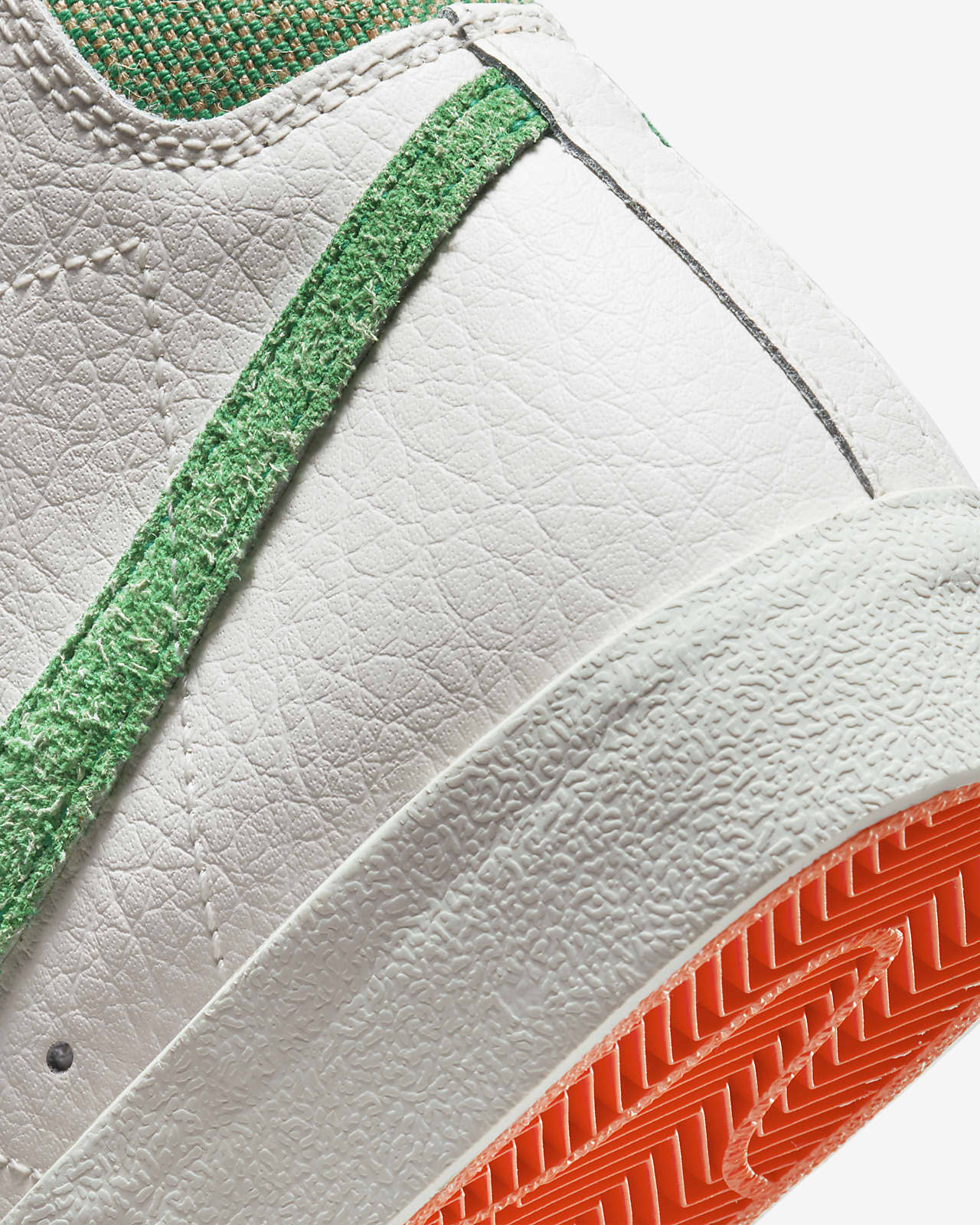 Nike blazer mid hombre naranja deals