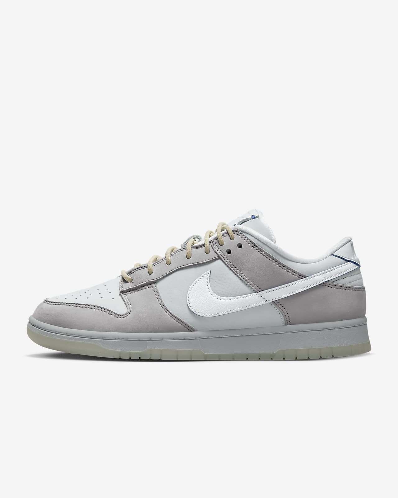 nike dunks low grey and white